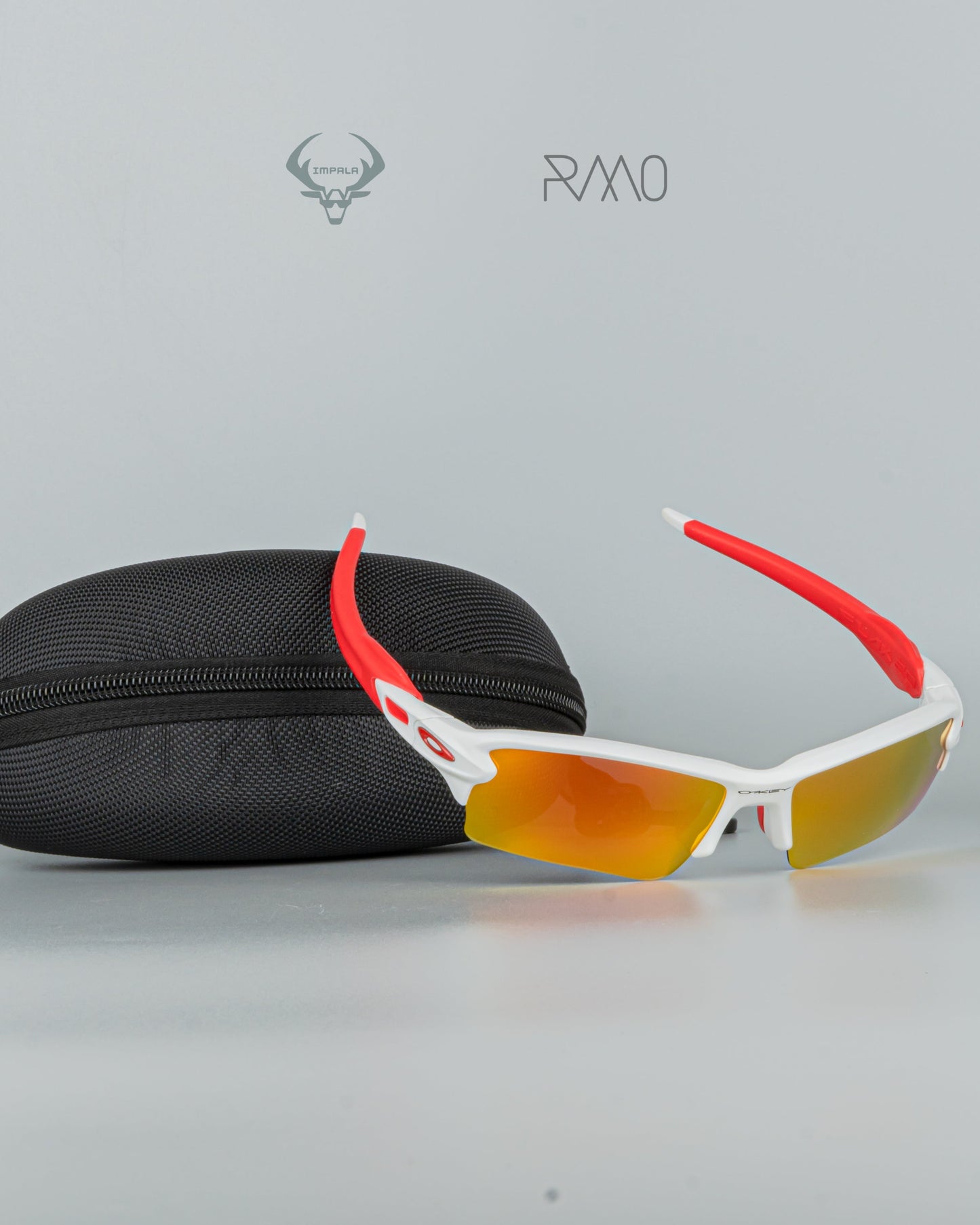 GAFAS 0AKL3Y FLAK 2.0 XL BLANCO ROJO