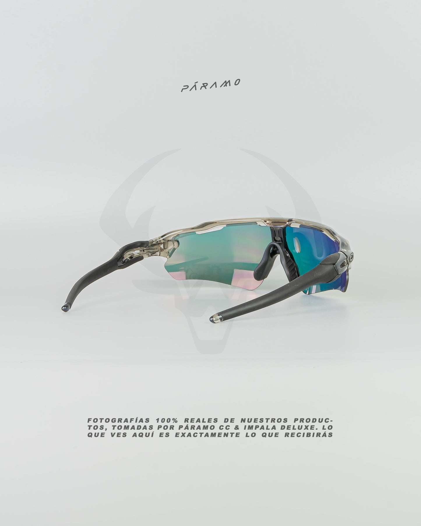 gafas Radar EV NEGRO TRANSP ROJO 4 lentes Uv400