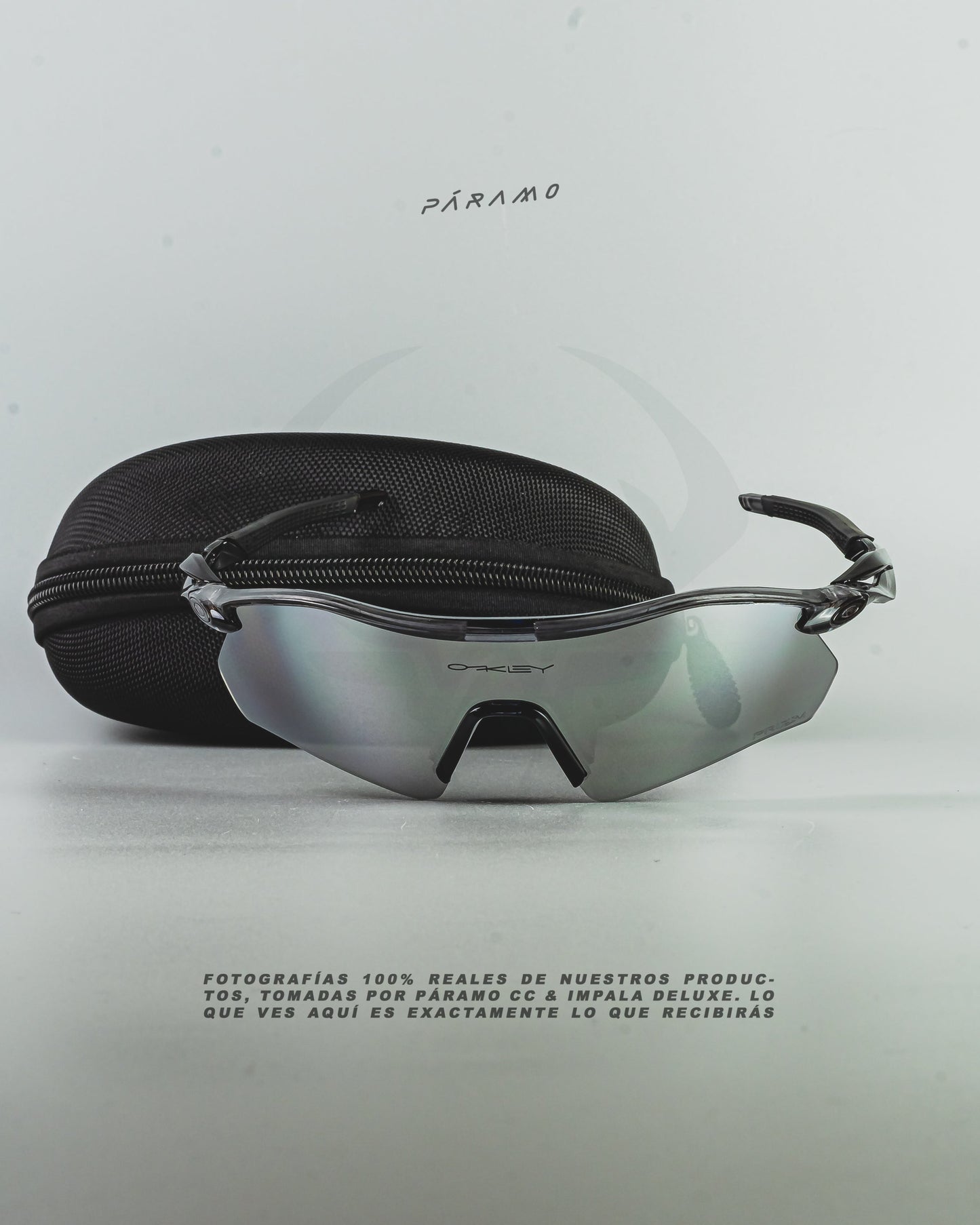 GAFAS 0AKL3Y RADAR PLATE NG PLATA