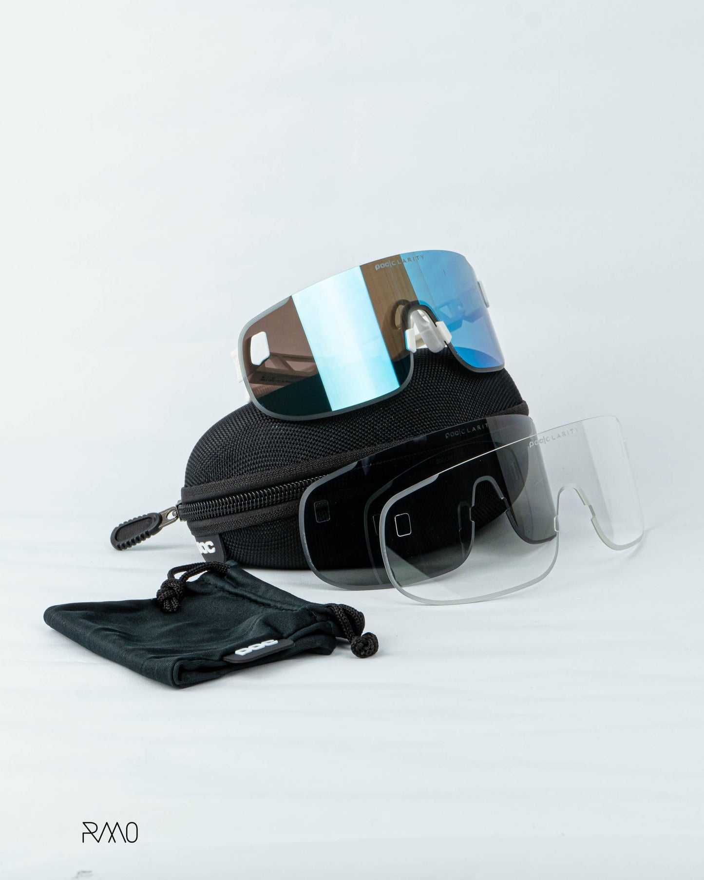 Gafas Elicit blanco lentes azul Uv400