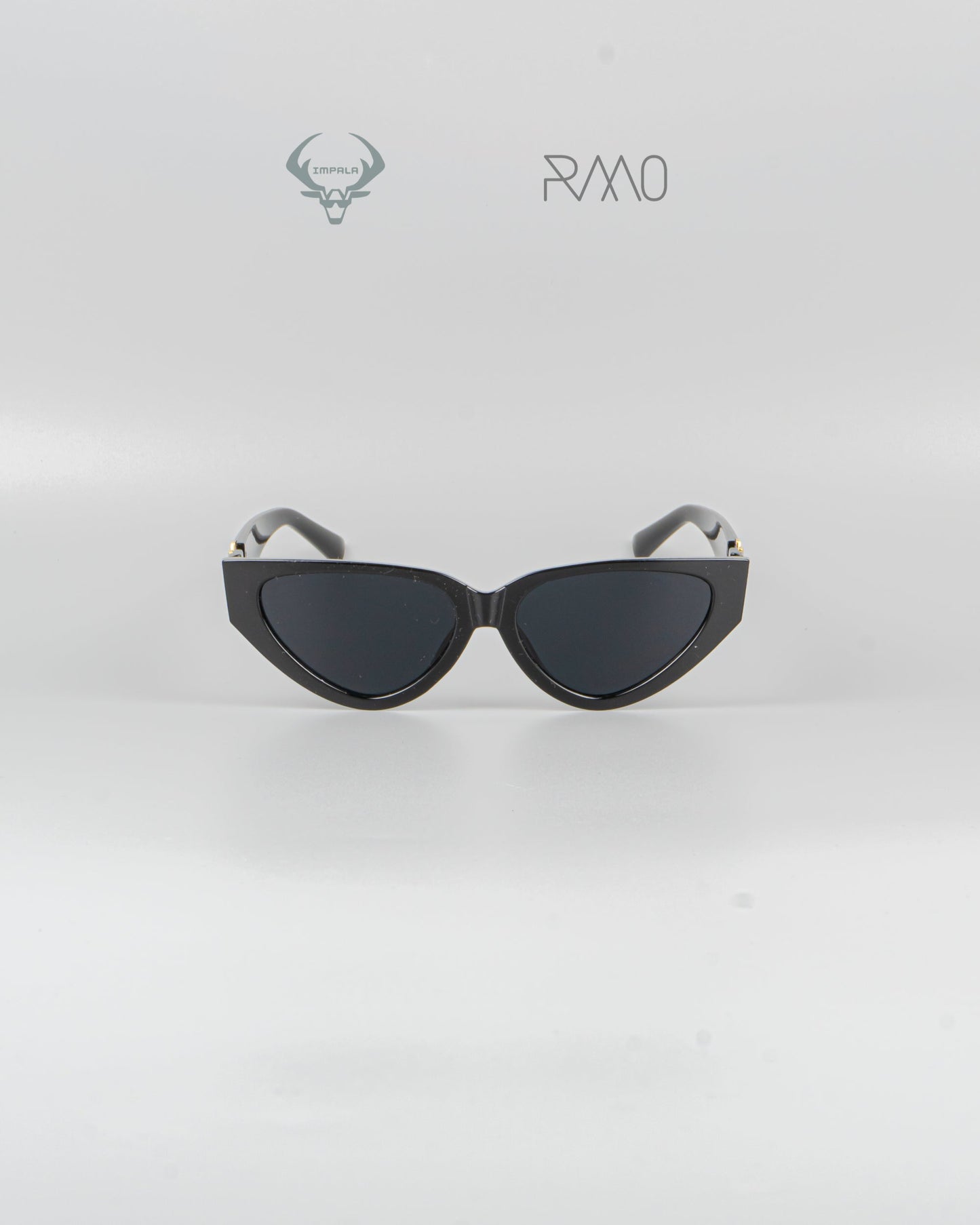 GAFAS SOL NEGRAS V DORADO Uv400