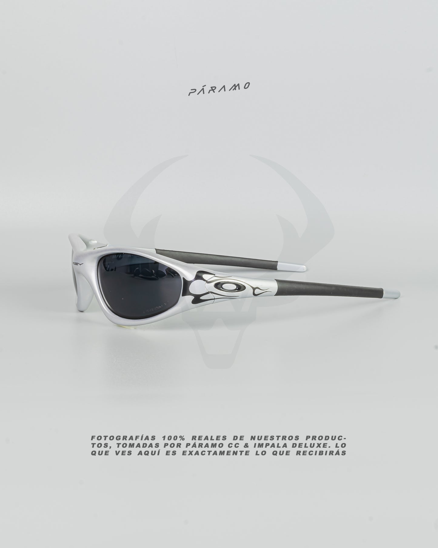 Gafas 0AKL3Y STRAIGHT FLAME PLATA
