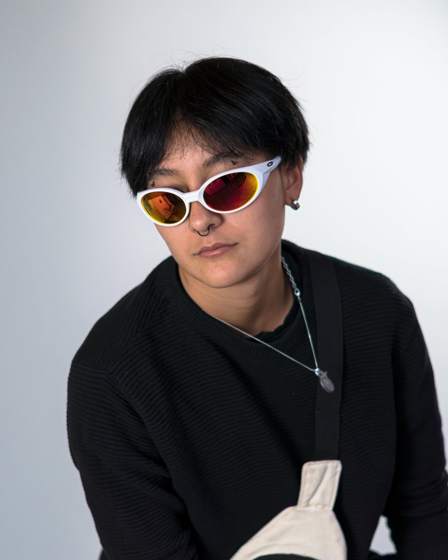 Gafas 0AKL3Y EYE JACKET BLANCO ROJO