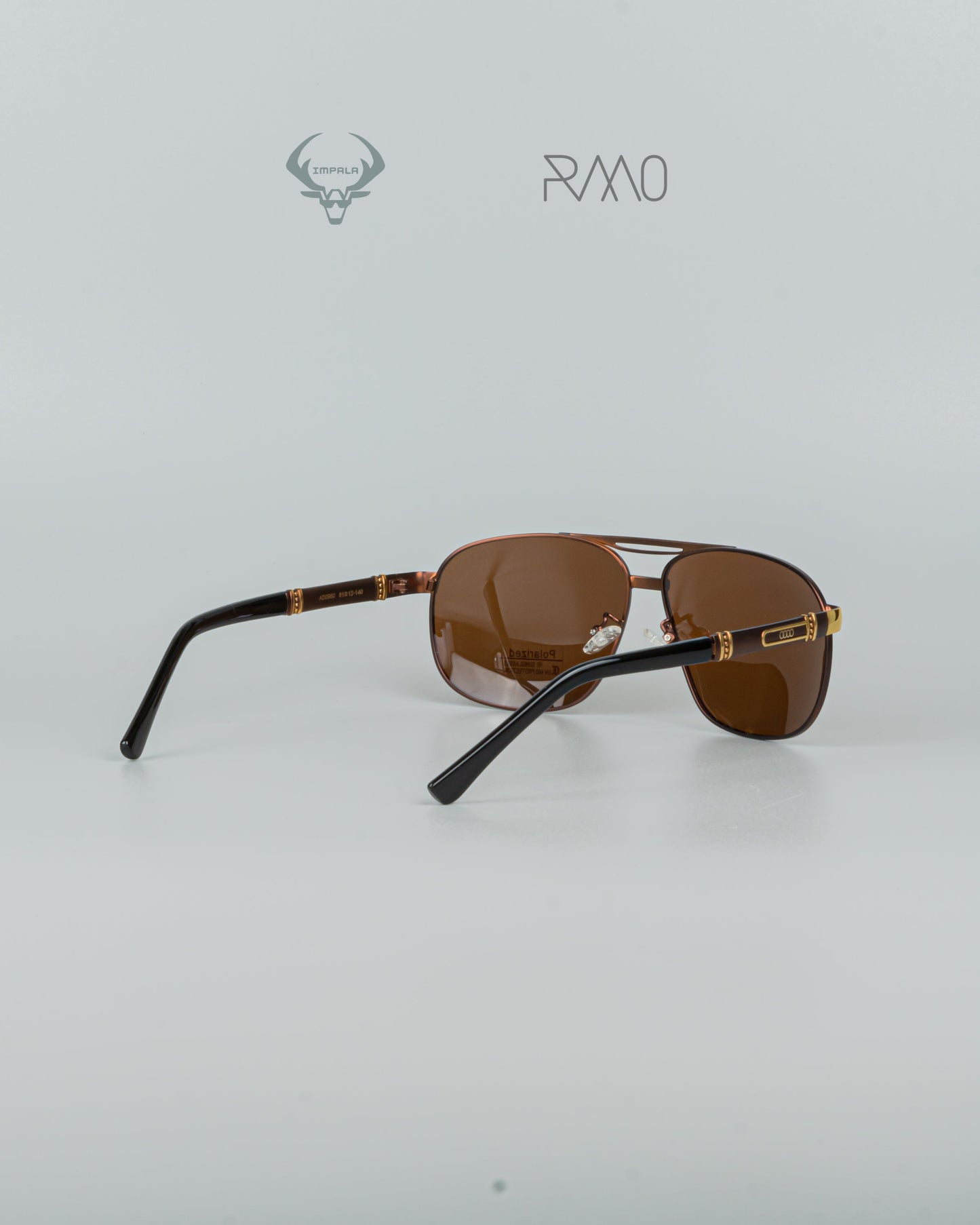 GAFAS AUD1 GERMANY NEGRO PLATA POLARIZADO