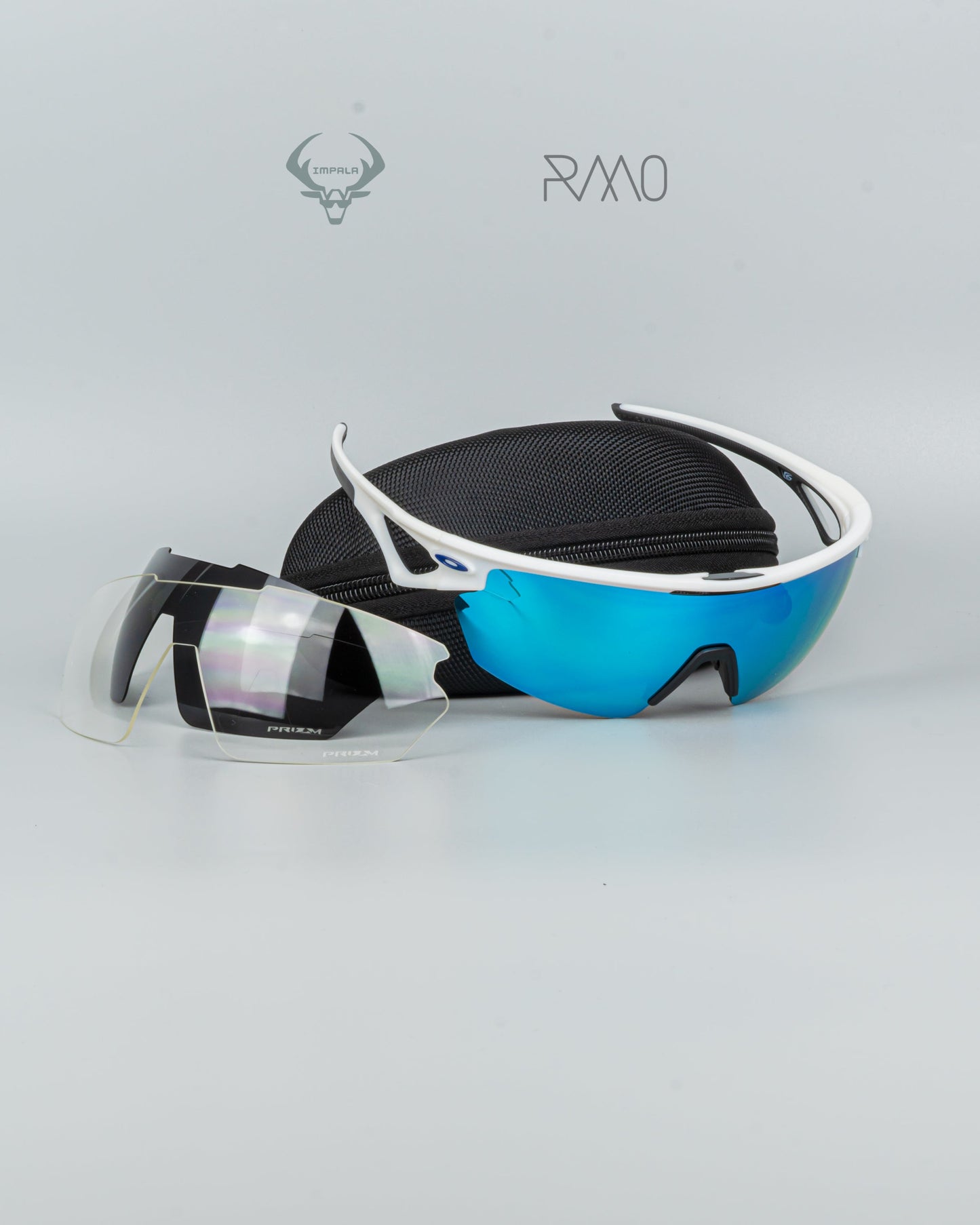 Gafas Sphaera  blanco azul 3  lentes Uv400