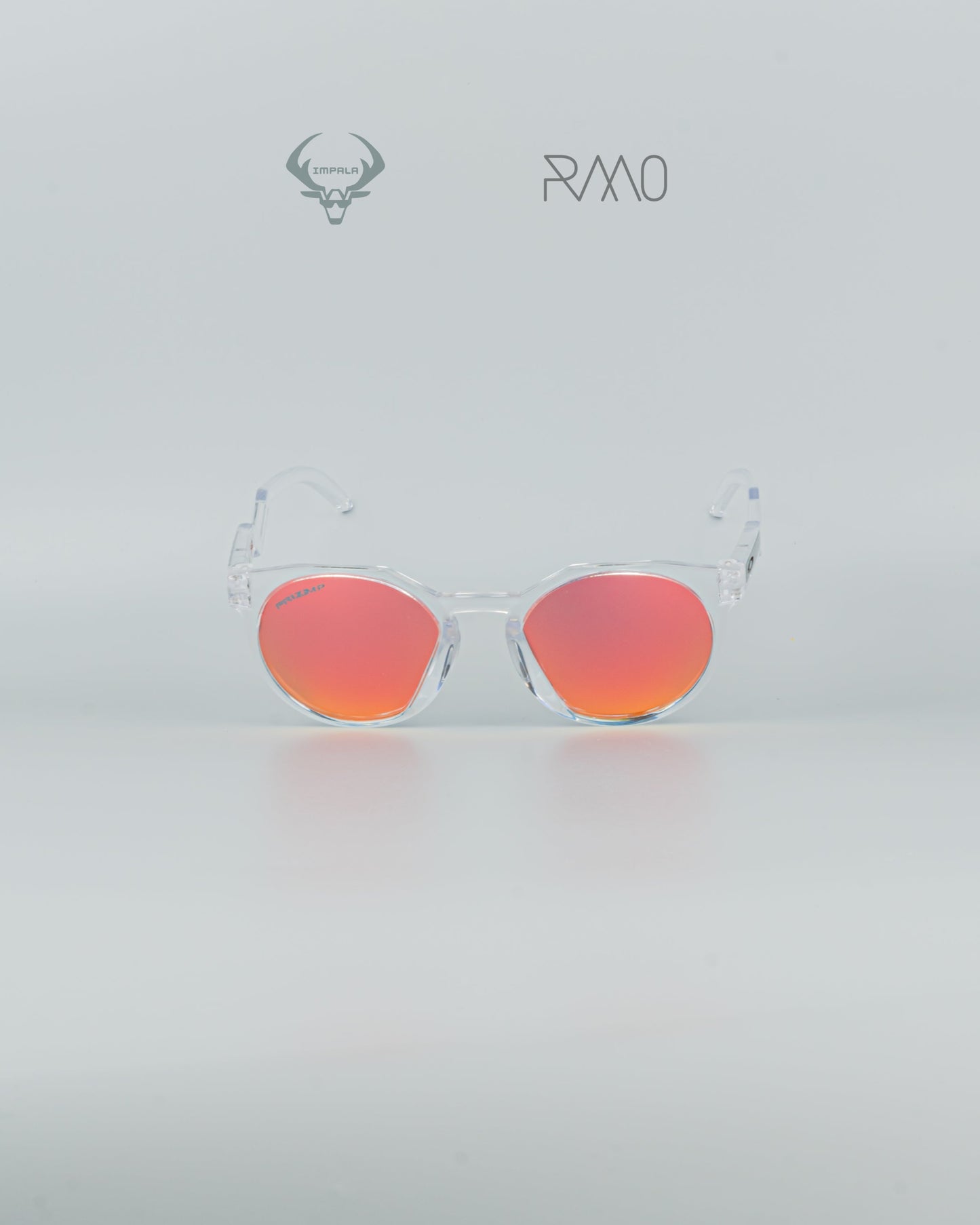 Gafas 0AKL3Y HSTN TRANSPARENTE ROJO