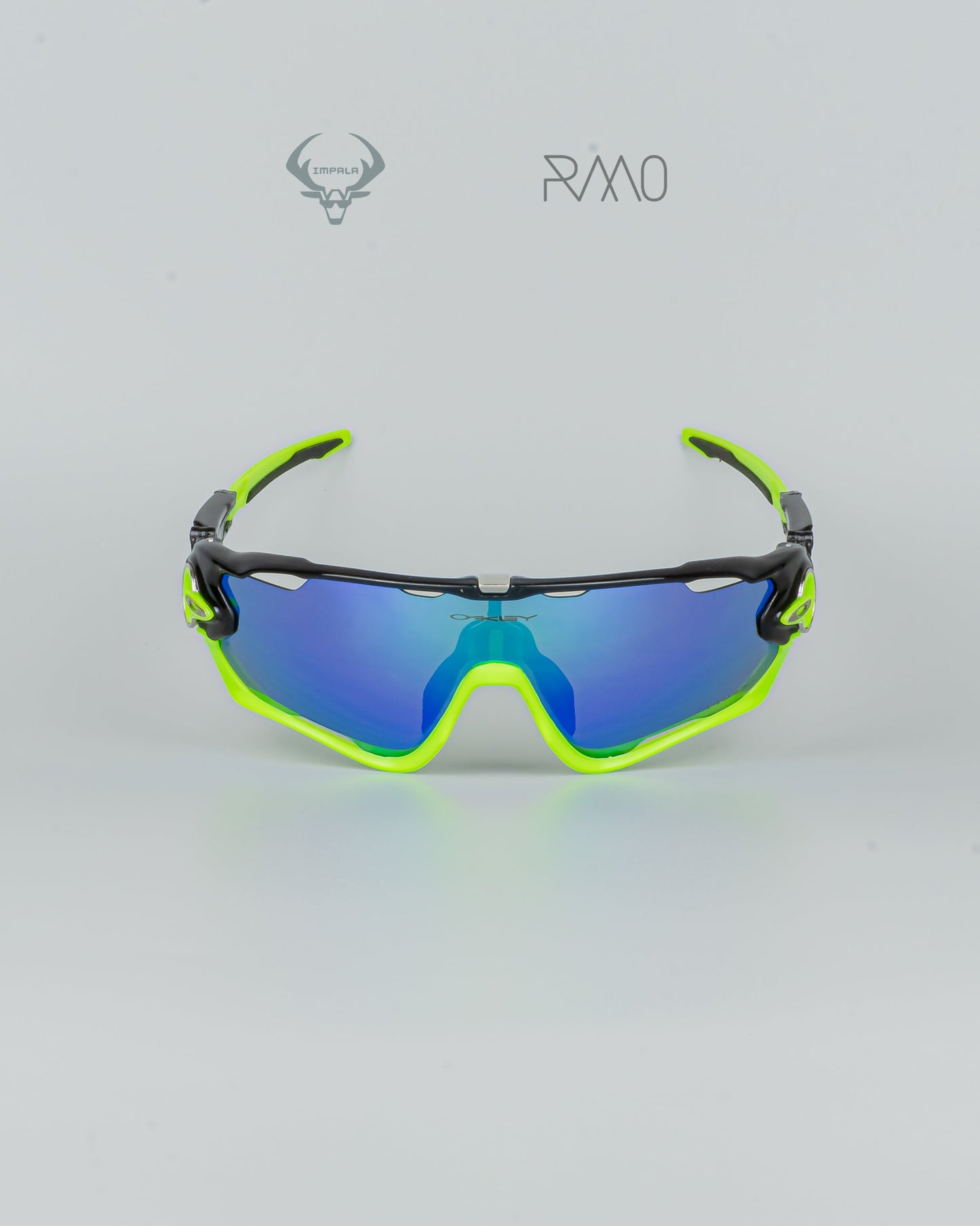 Gafas JAWBREAKER   negro verde 4 lentes Uv400