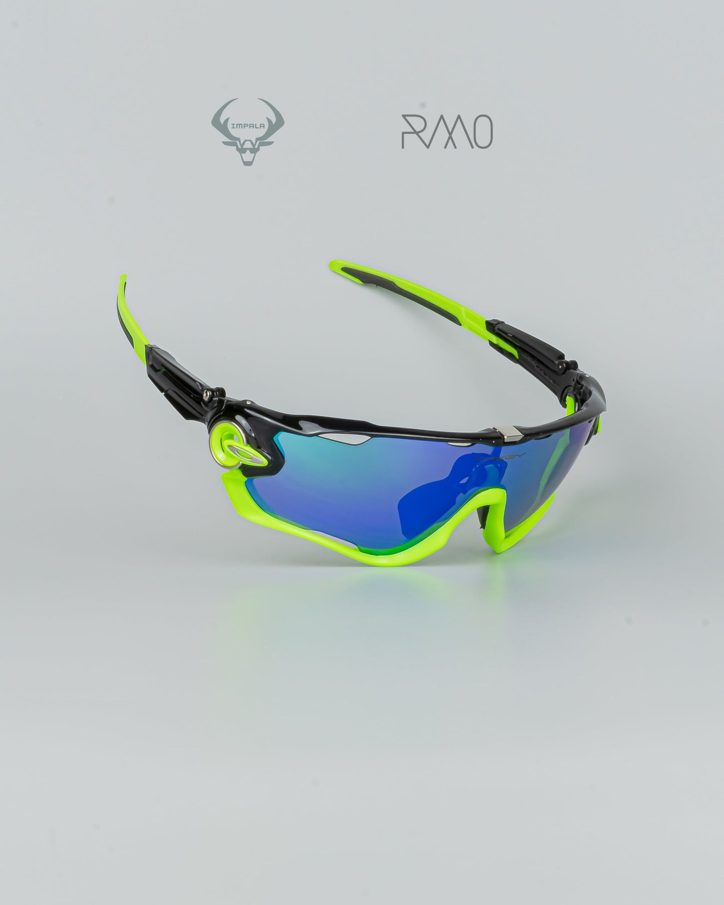 Gafas JAWBREAKER   negro verde 4 lentes Uv400