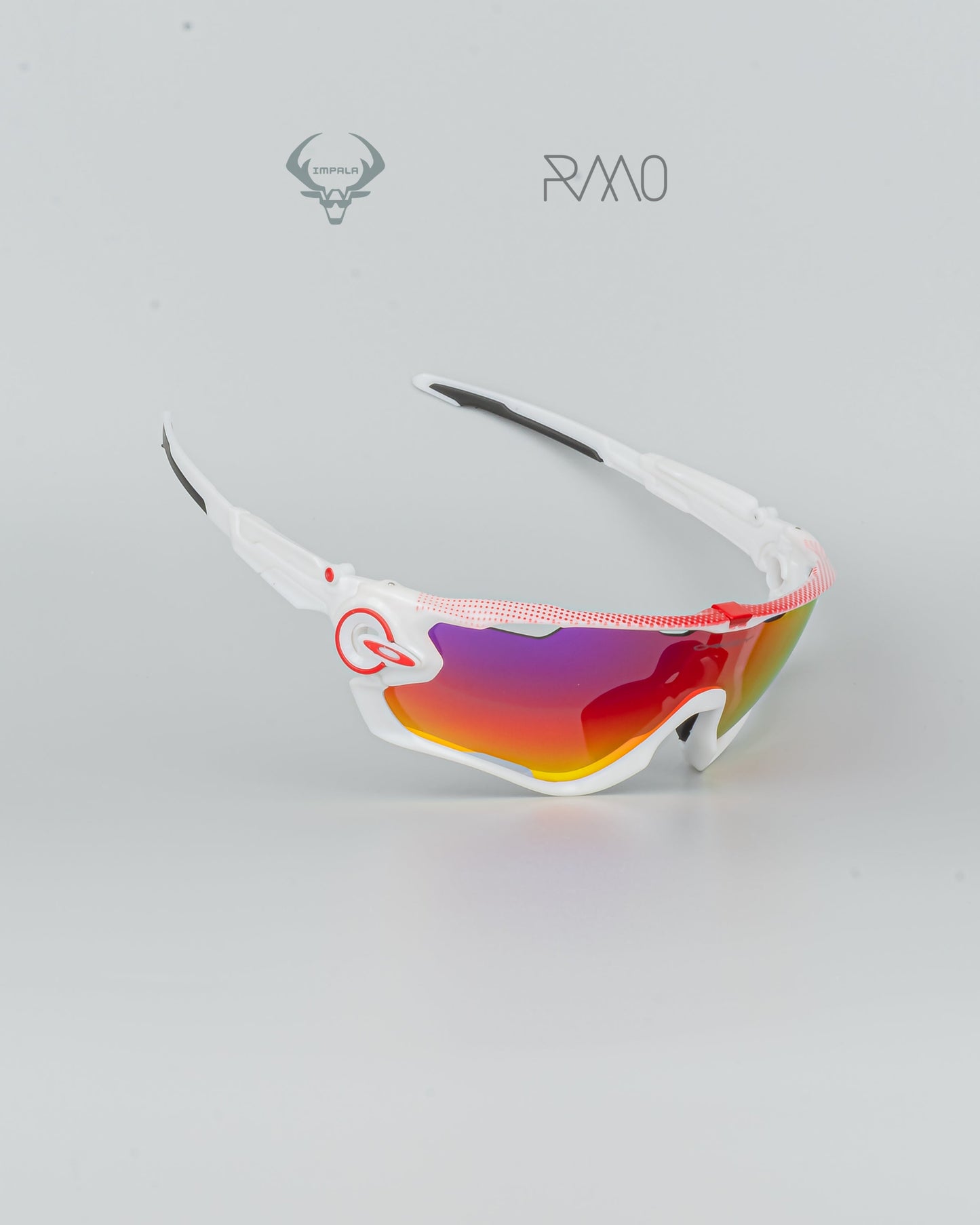 Gafas JAWBREAKER   blanco 4 lentes Uv400