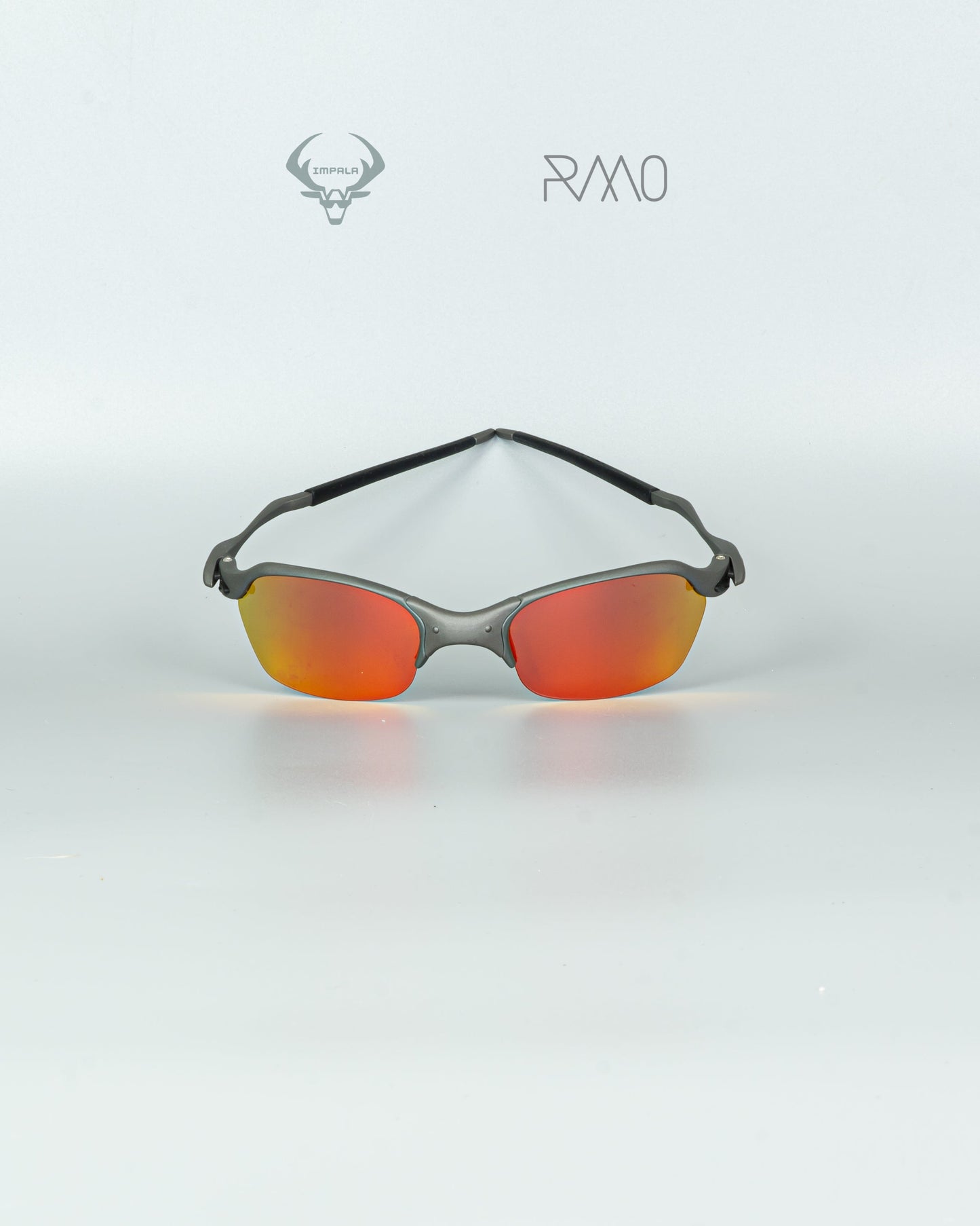 Gafas 0AKL3Y ROMEO 2.0 GRIS ROJO METAL