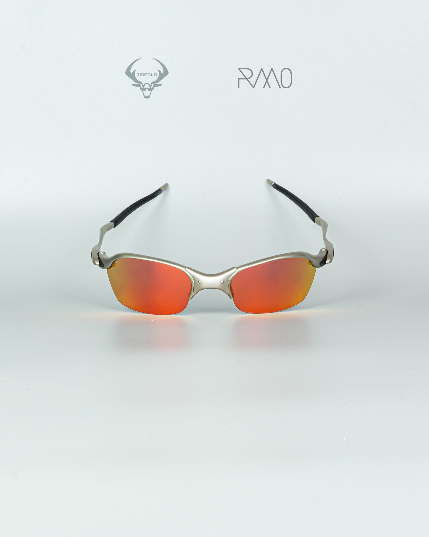 Gafas 0AKL3Y ROMEO 2.0 GRIS ROJO METAL