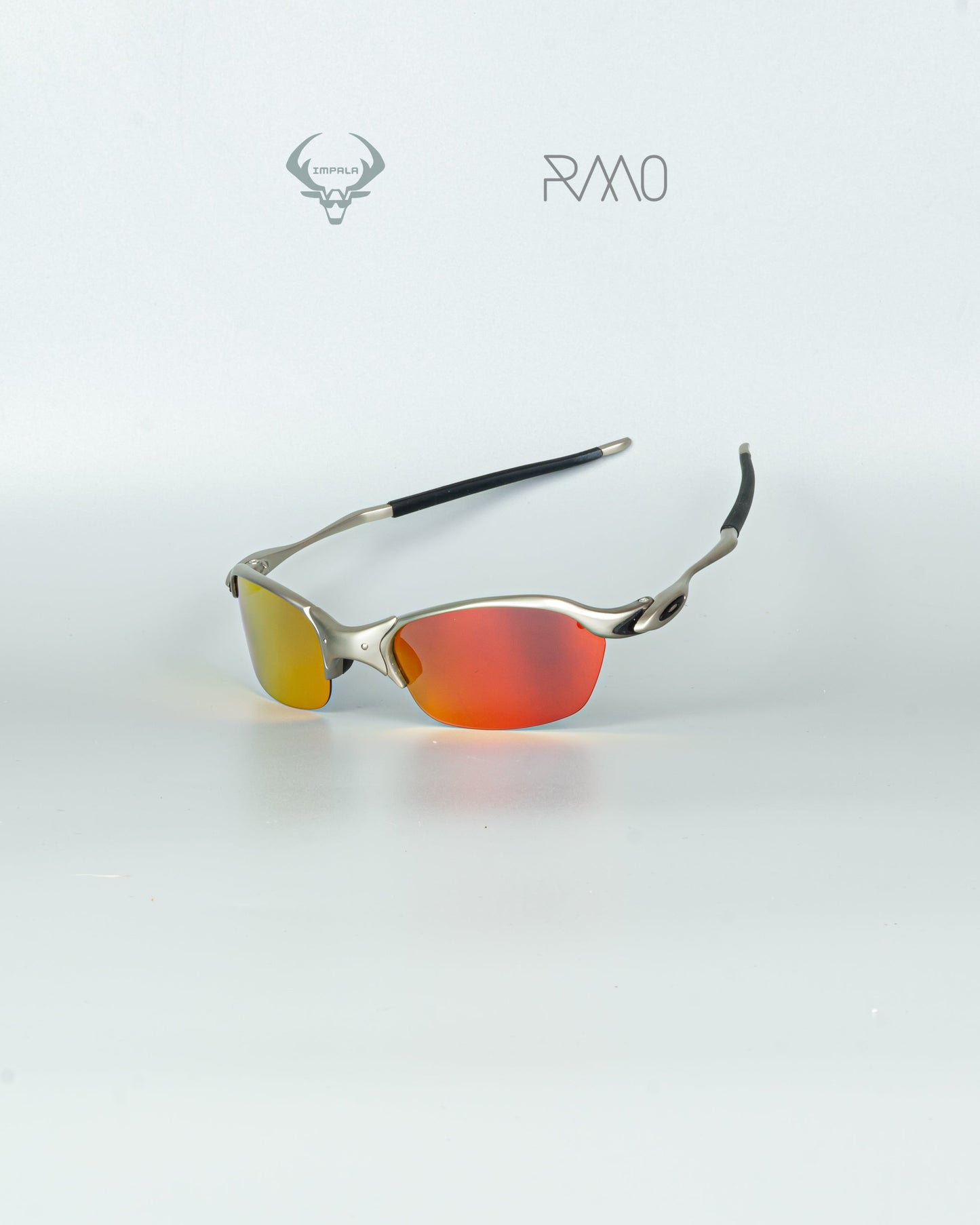 Gafas 0AKL3Y ROMEO 2.0 GRIS ROJO METAL
