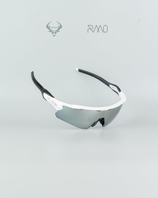 gafas Radar EV  BLANCO PLATEADO 4 lentes Uv400
