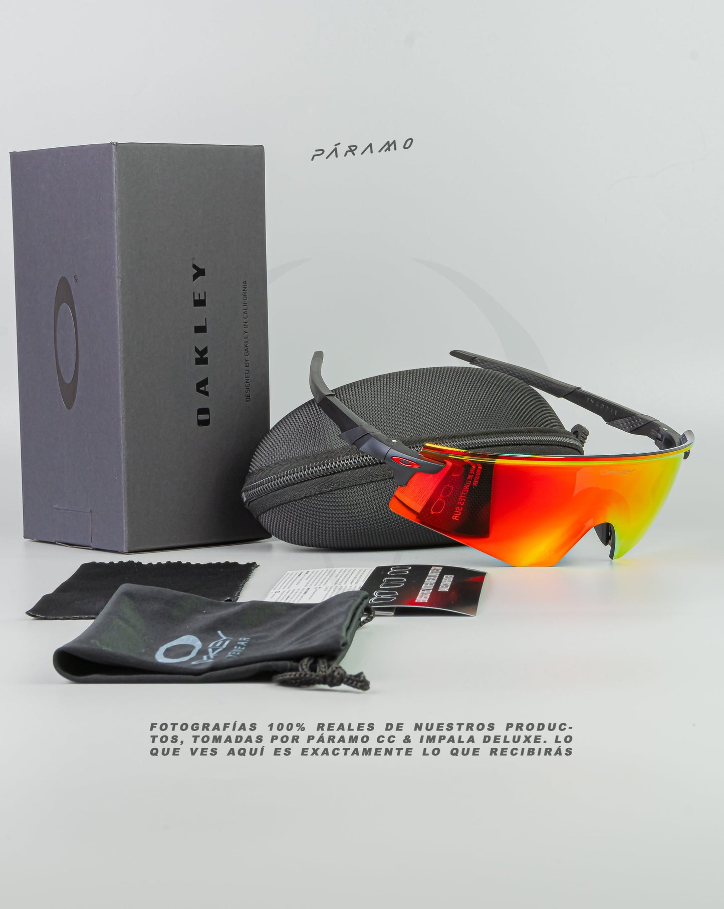Gafas Encoder  Negro Rojo Uv400