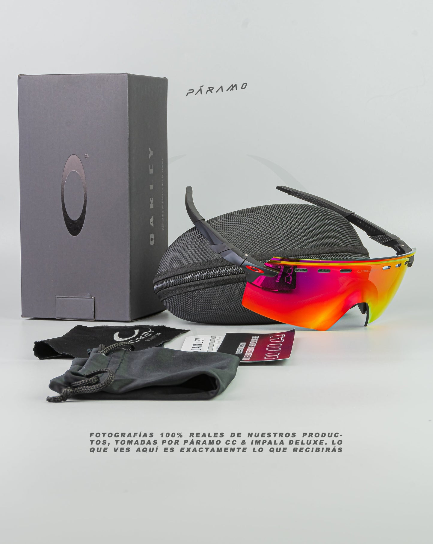 Gafas Encoder  Strike Negro Rojo Uv400