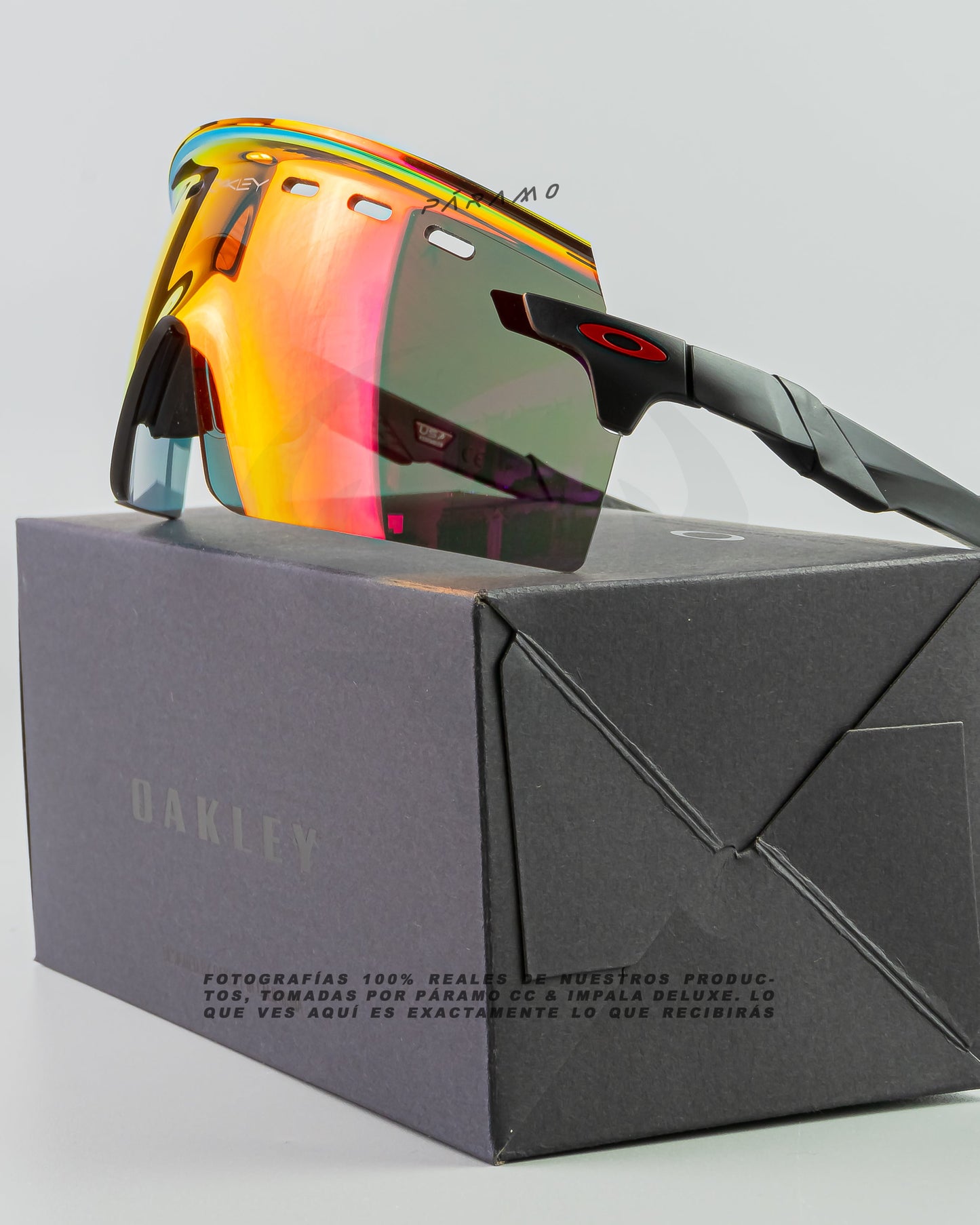 Gafas Encoder  Strike Negro Rojo Uv400
