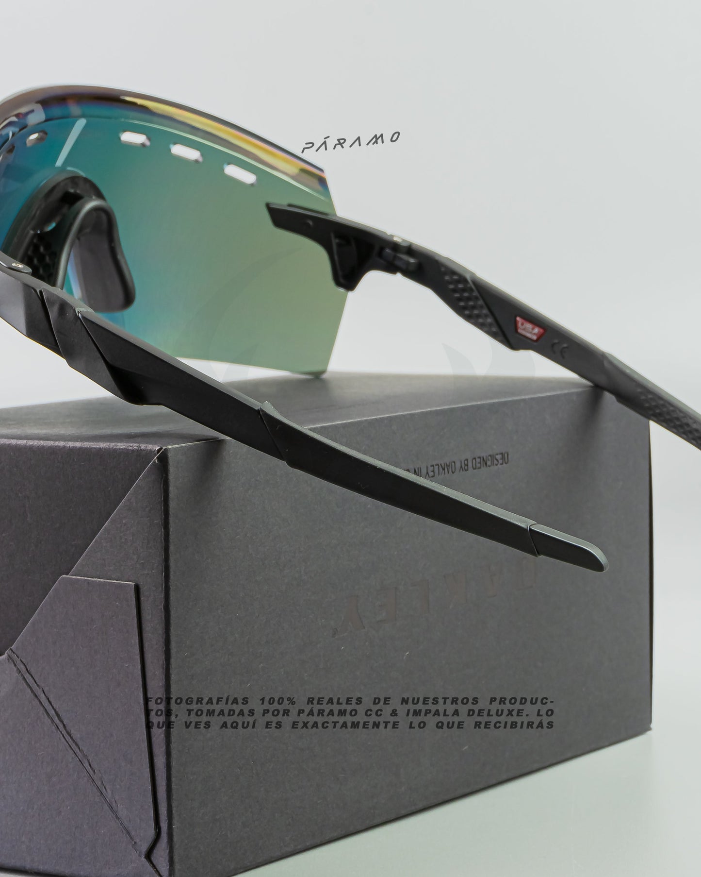 Gafas Encoder  Strike Negro Rojo Uv400