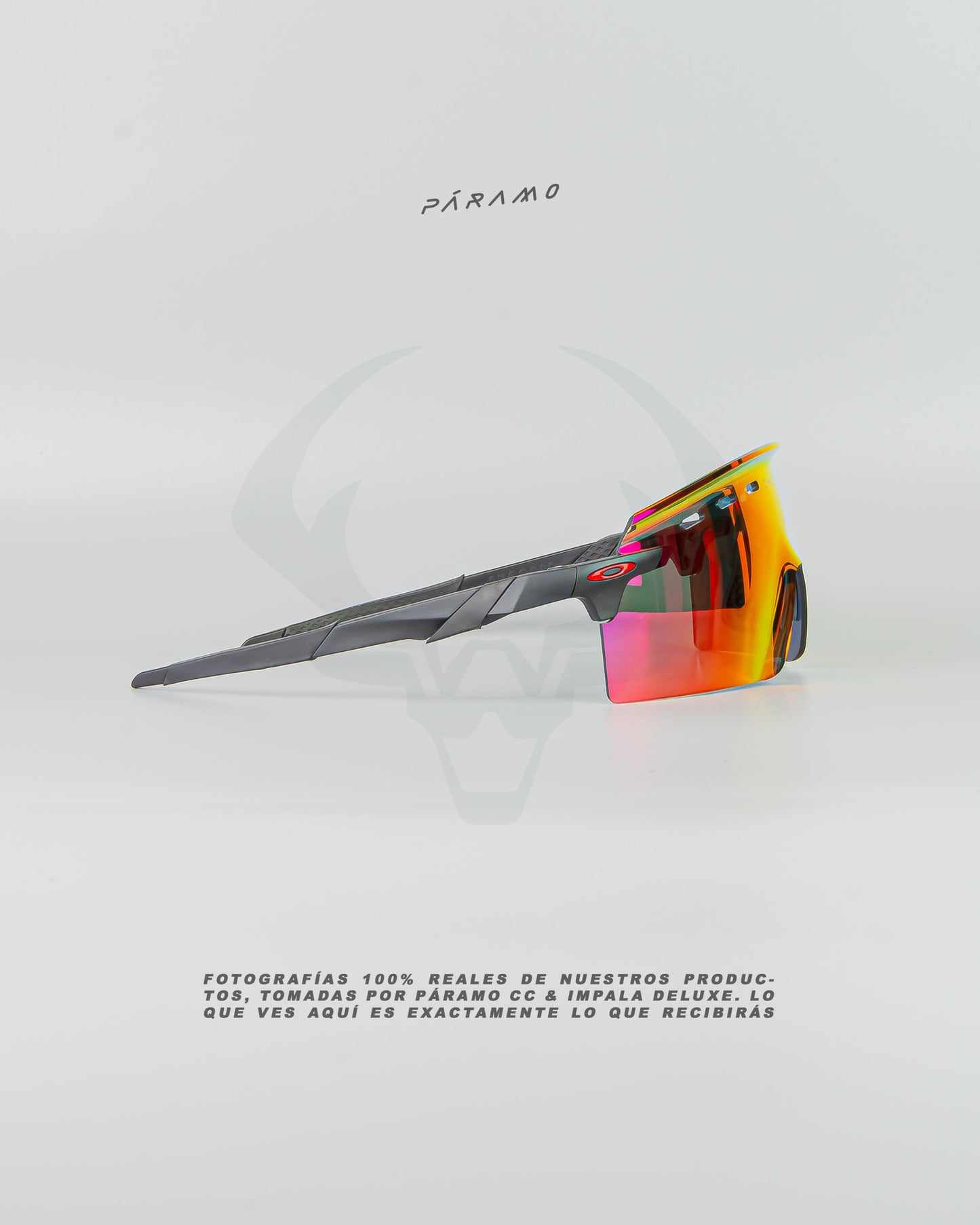 Gafas Encoder  Strike Negro Rojo Uv400