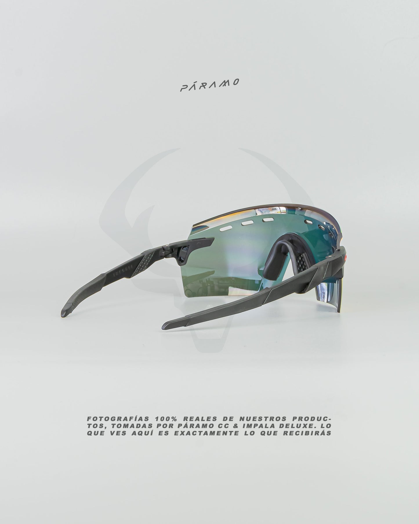 Gafas Encoder  Strike Negro Rojo Uv400