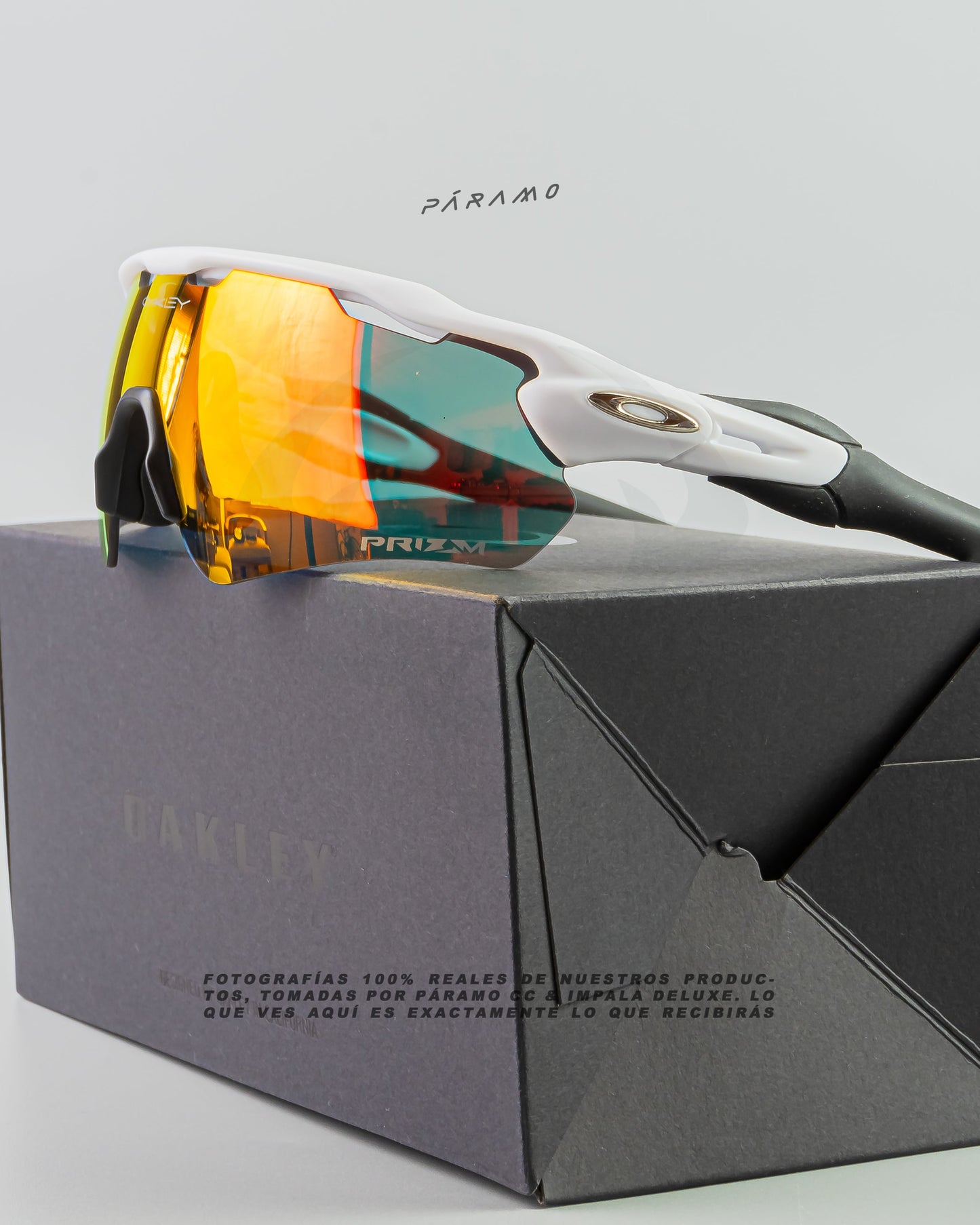 gafas Radar EV  BLANCO ROJO 4 lentes Uv400