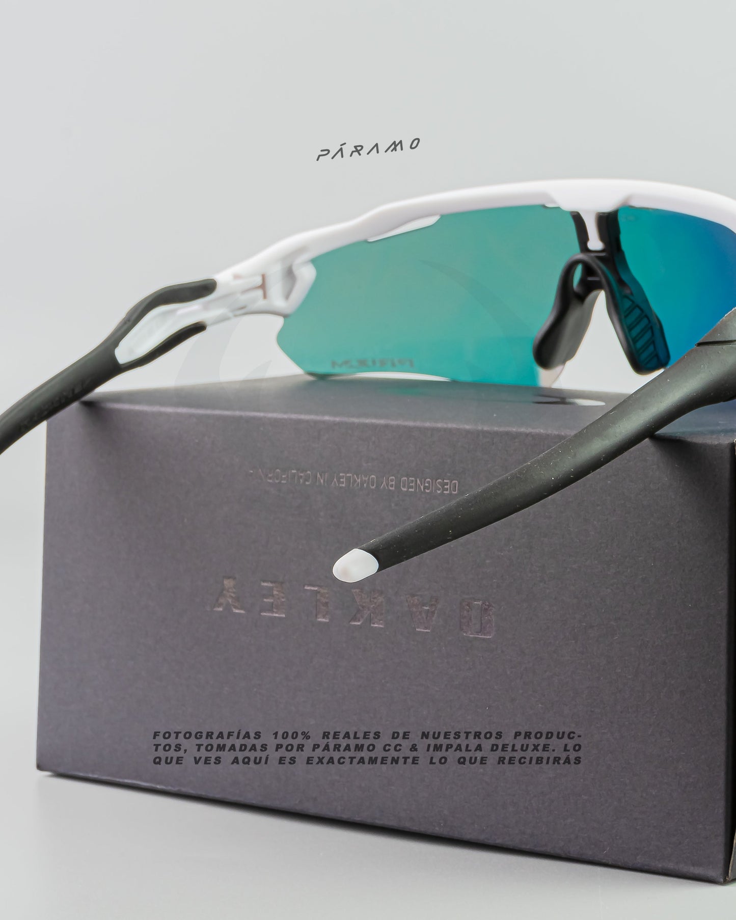gafas Radar EV  BLANCO ROJO 4 lentes Uv400