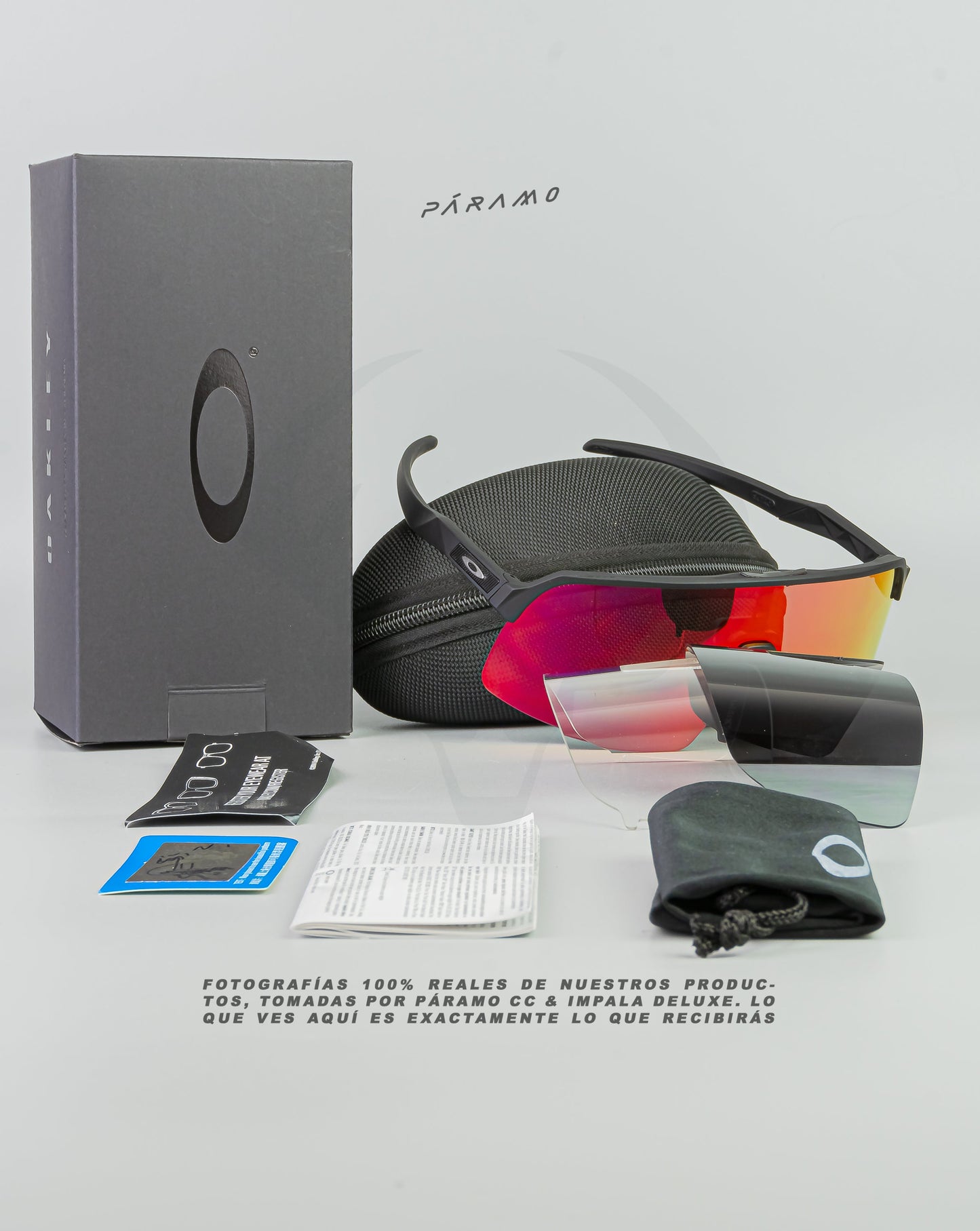 Gafas sutro lite  negro rojo 3 lentes Uv400