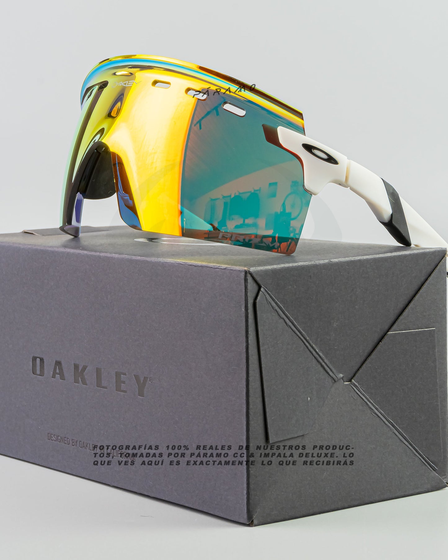 Gafas Encoder  Strike blanco dorado Uv400