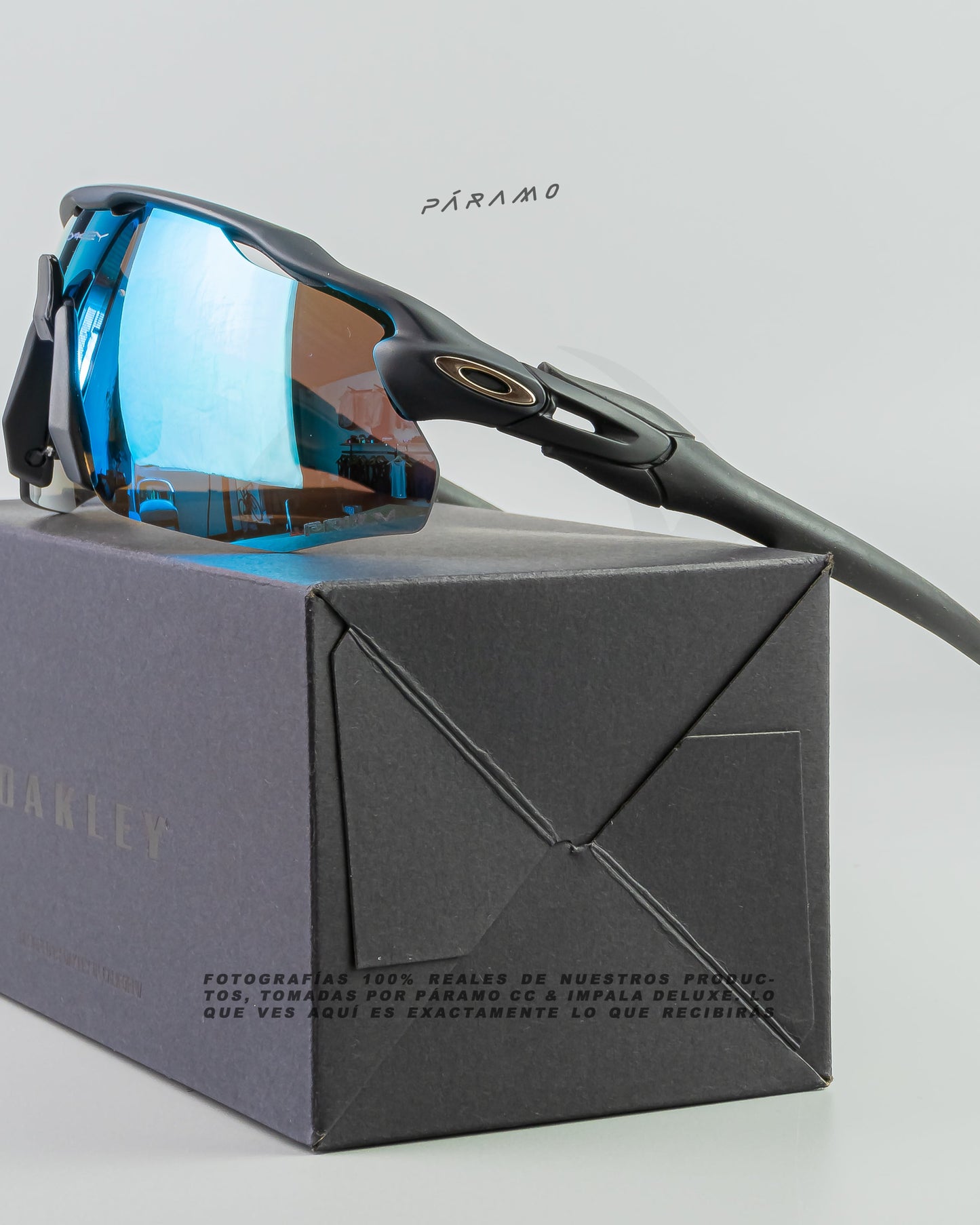 gafas Radar Advancer negro azul  4 lentes Uv400