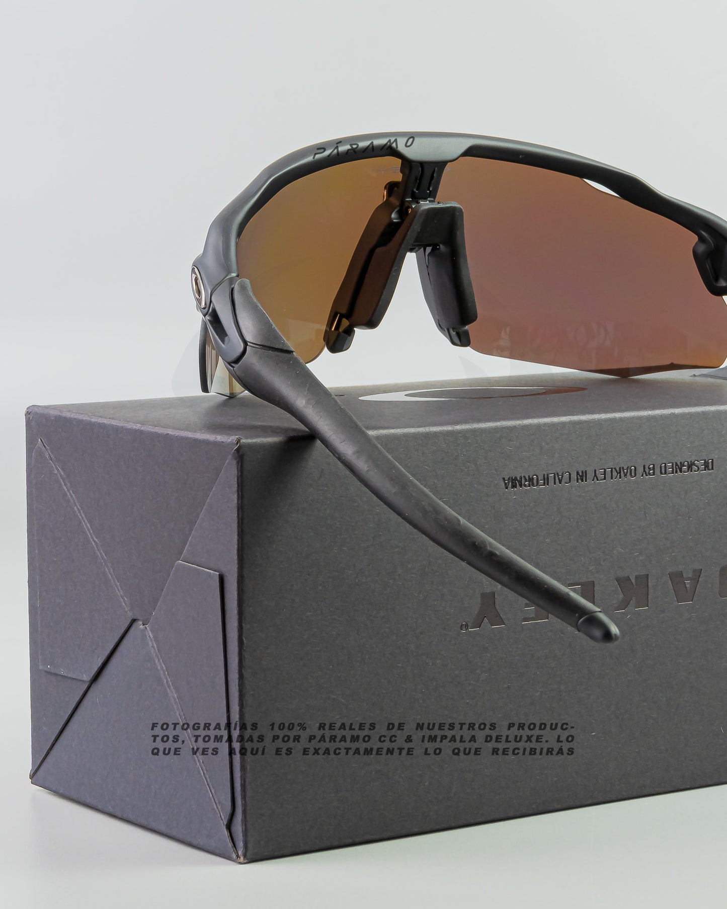 gafas Radar Advancer negro azul  4 lentes Uv400