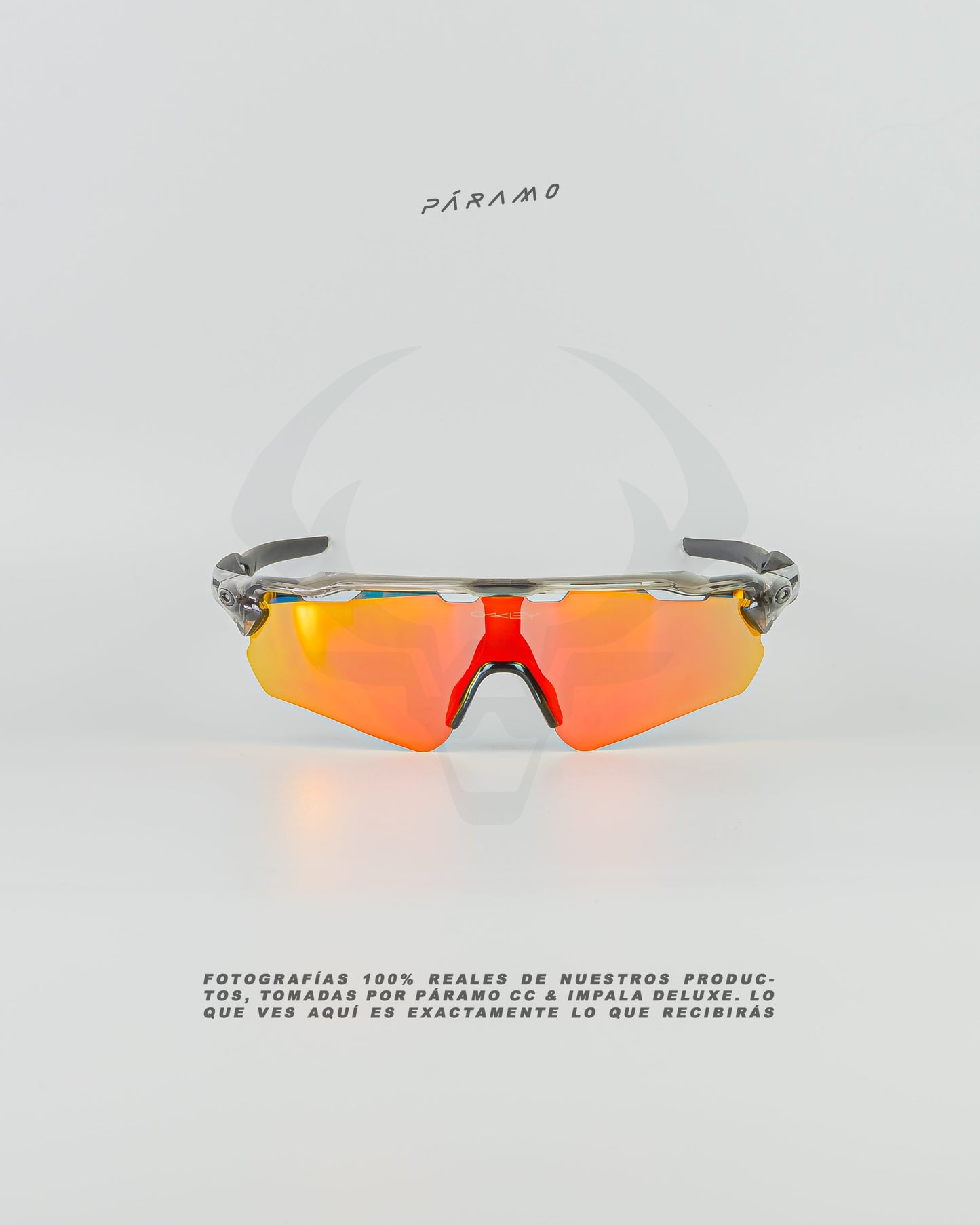 gafas Radar EV  NEGRO TRANSP ROJO 4 lentes Uv400