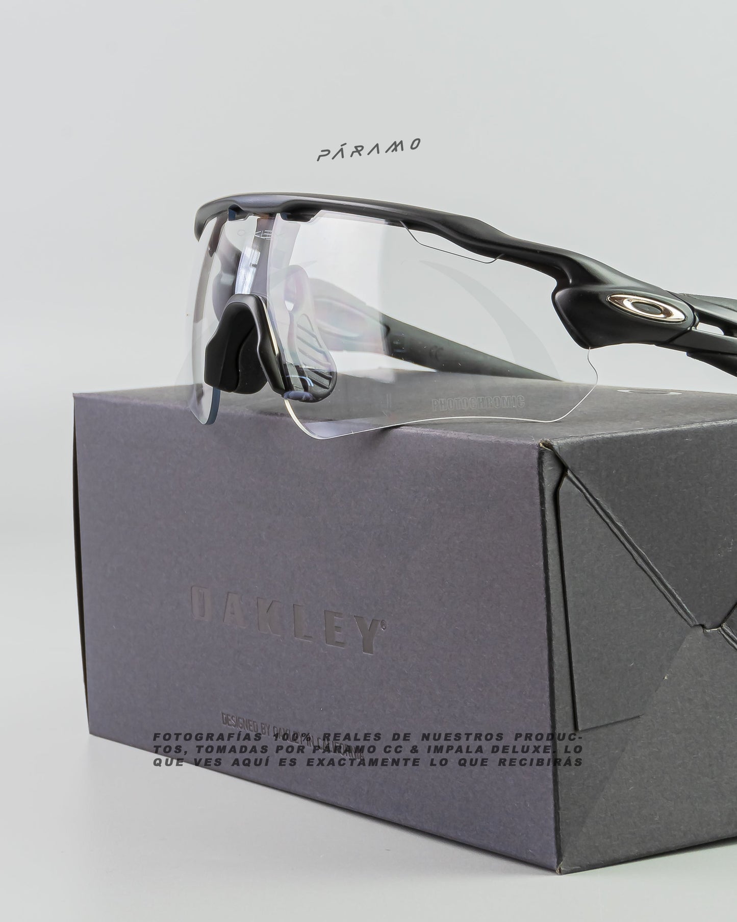 gafas Radar EV  NEGRO FOTOCROMATICO 4 lentes Uv400