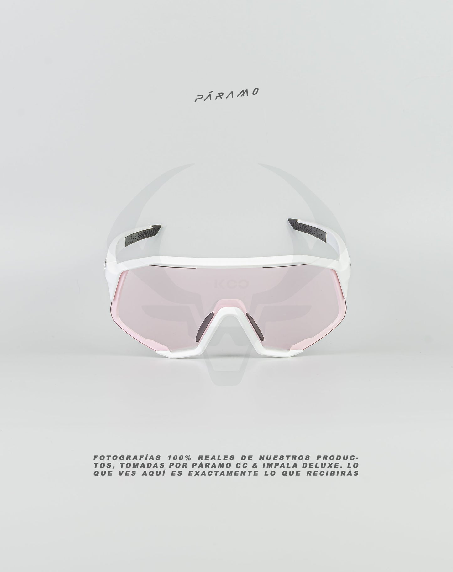 Gafas DEMOS  blanco rosa fotocromatica Uv400