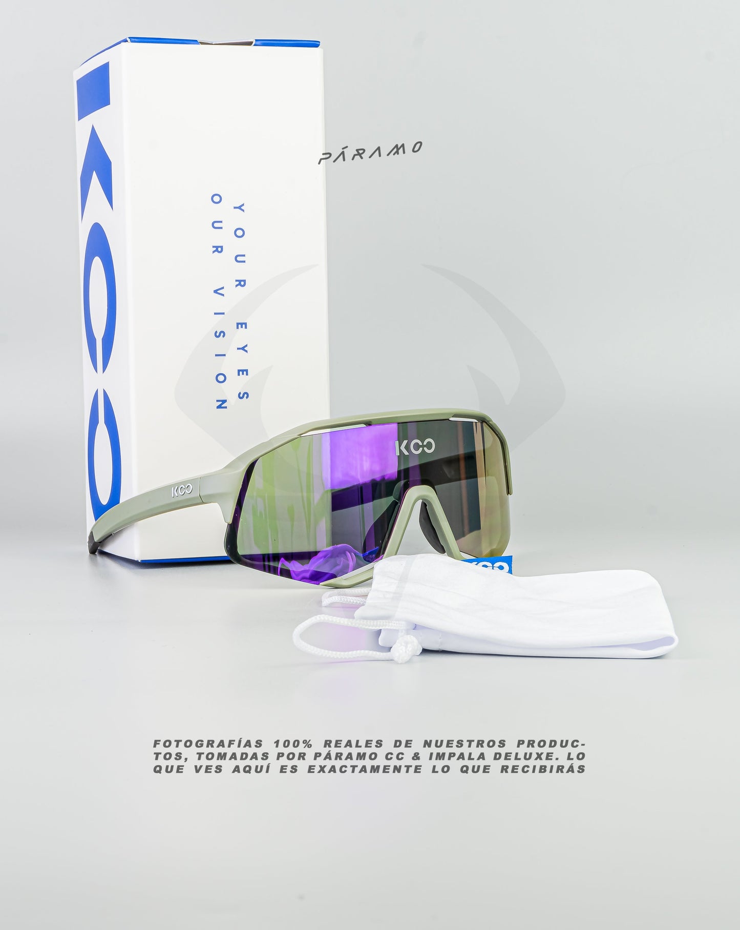 Gafas DEMOS  verde lila Uv400