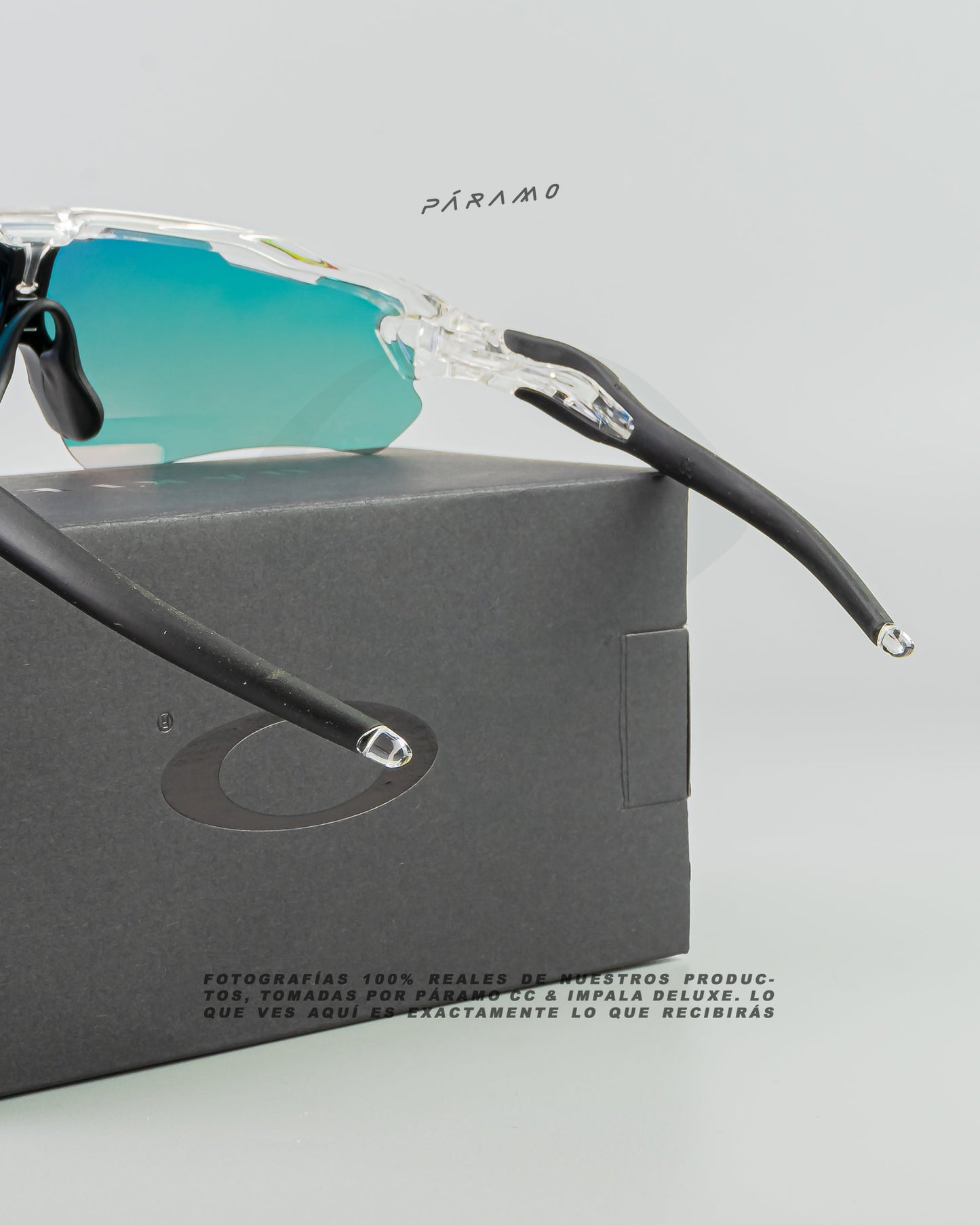 gafas Radar EV  TRANSP ROJO 4 lentes Uv400