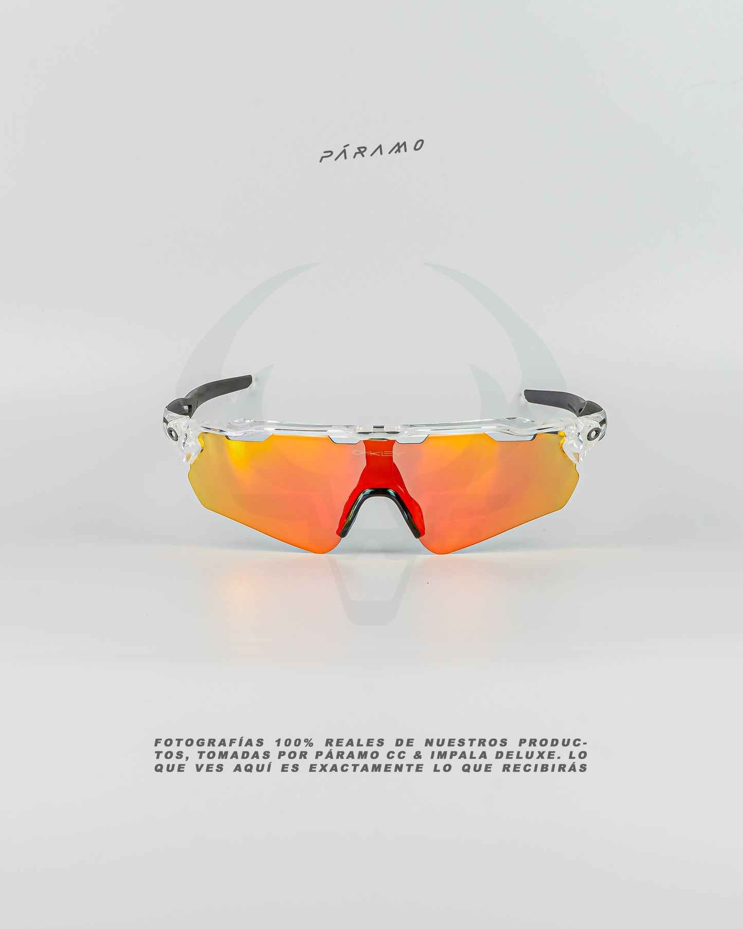 gafas Radar EV  TRANSP ROJO 4 lentes Uv400