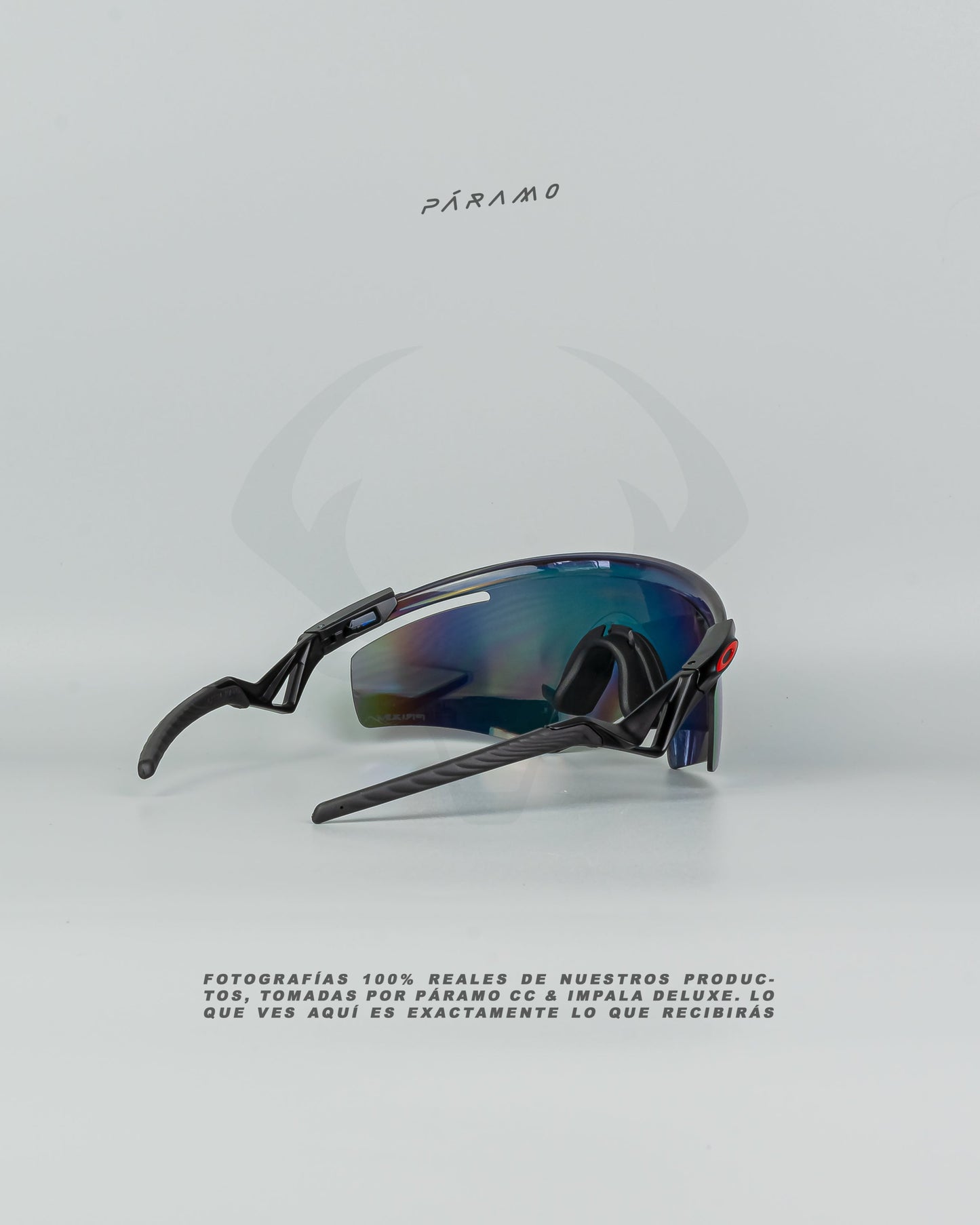 GAFAS 0AKL3Y M QNTM KATO NEGRO ROJO