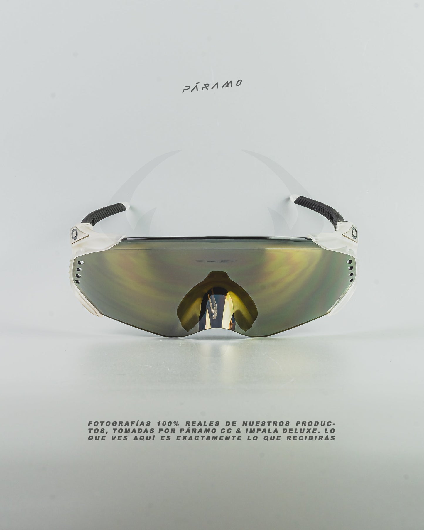 GAFAS 0AKL3Y VELO KATO BLANCO DORADO