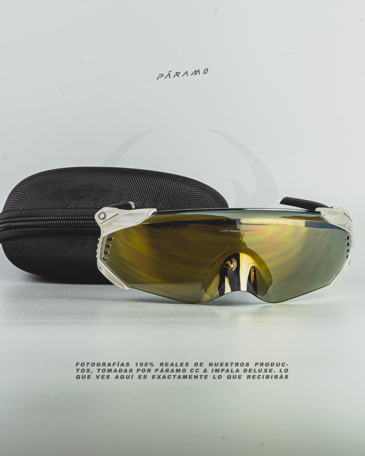 GAFAS 0AKL3Y VELO KATO BLANCO DORADO