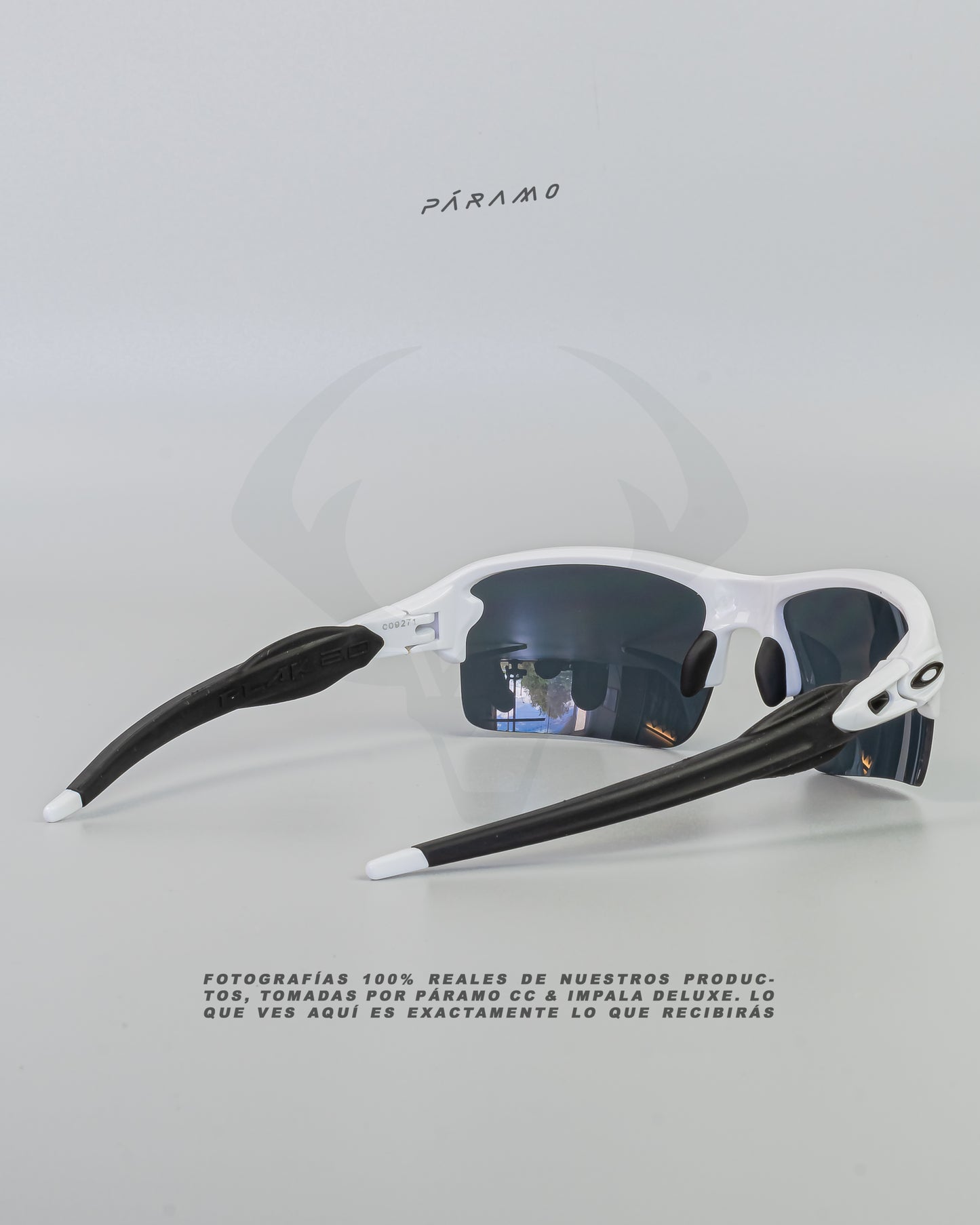 GAFAS 0AKL3Y FLAK 2.0 XL NEGRO BLANCO  UV400