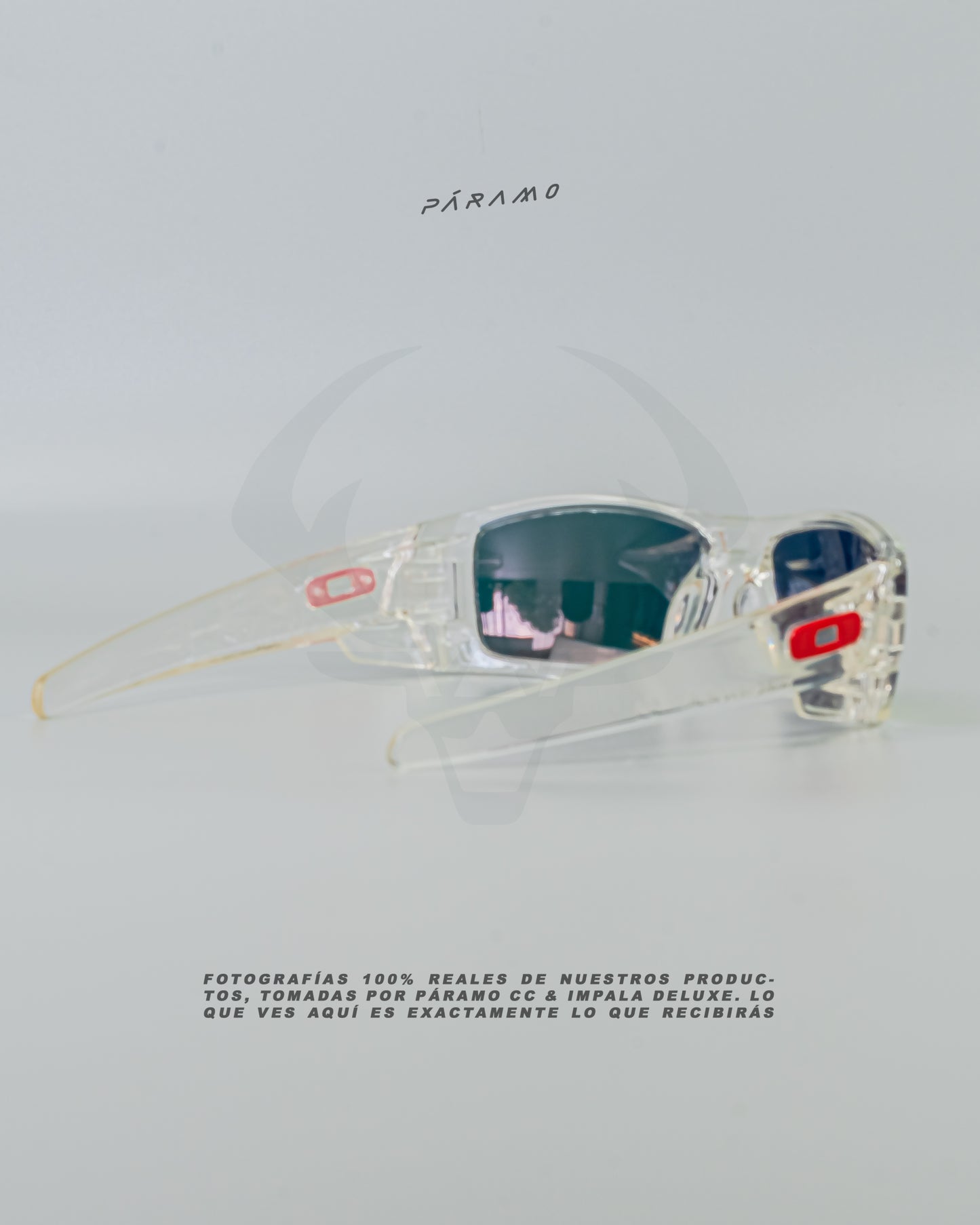Gafas 0AKL3Y GASCAN BLANCO TRANSP. ROJO