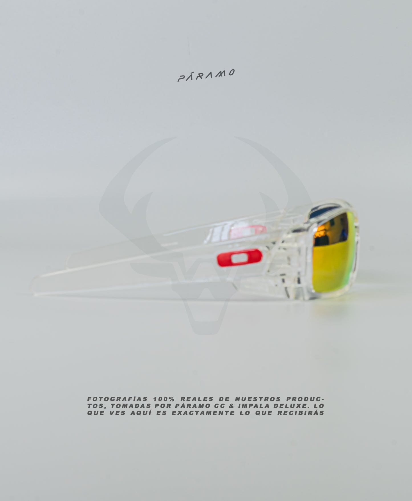 Gafas 0AKL3Y GASCAN BLANCO TRANSP. ROJO