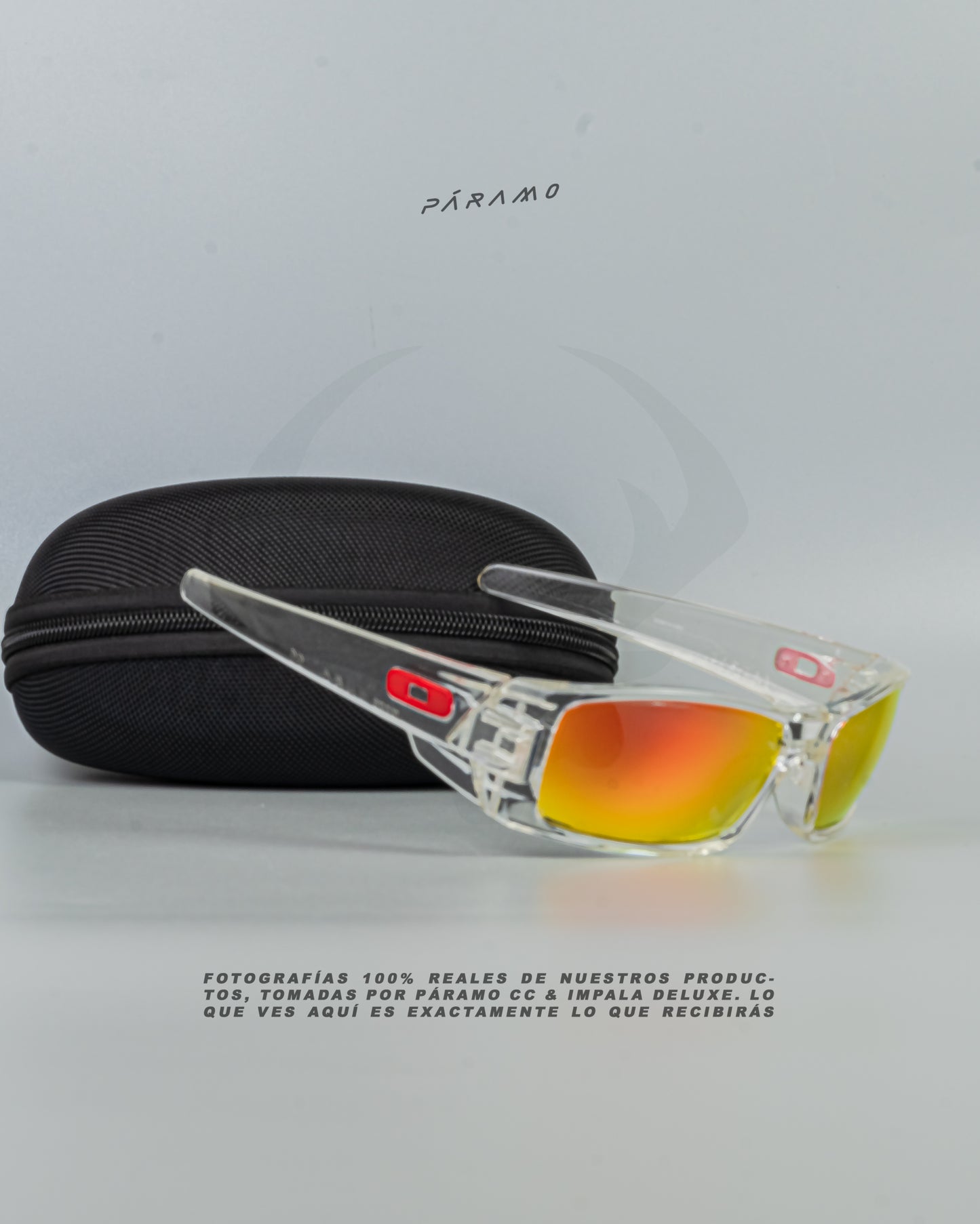 Gafas 0AKL3Y GASCAN BLANCO TRANSP. ROJO