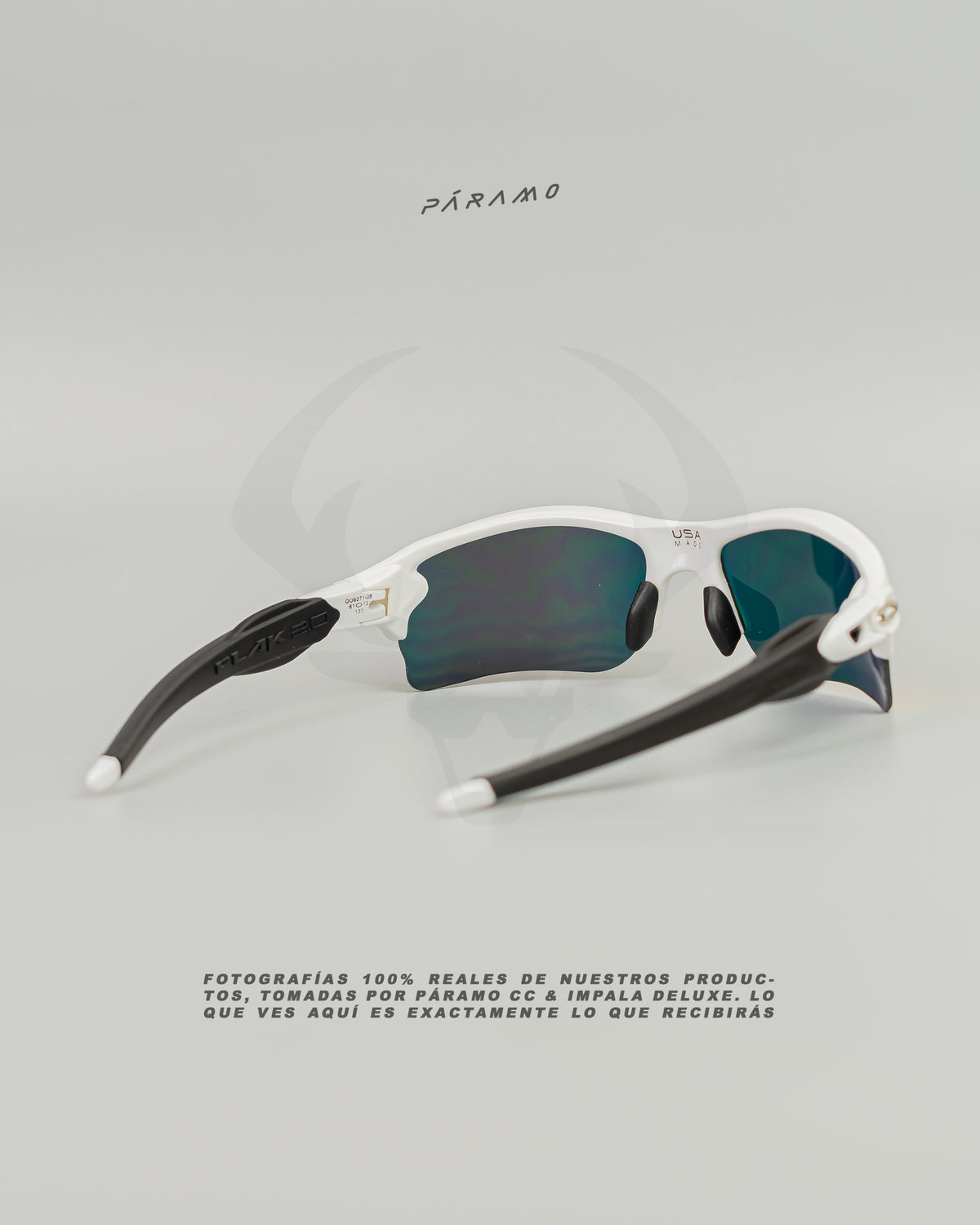 GAFAS 0AKL3Y FLAK 2.0 XL BLANCO ROJO UV400