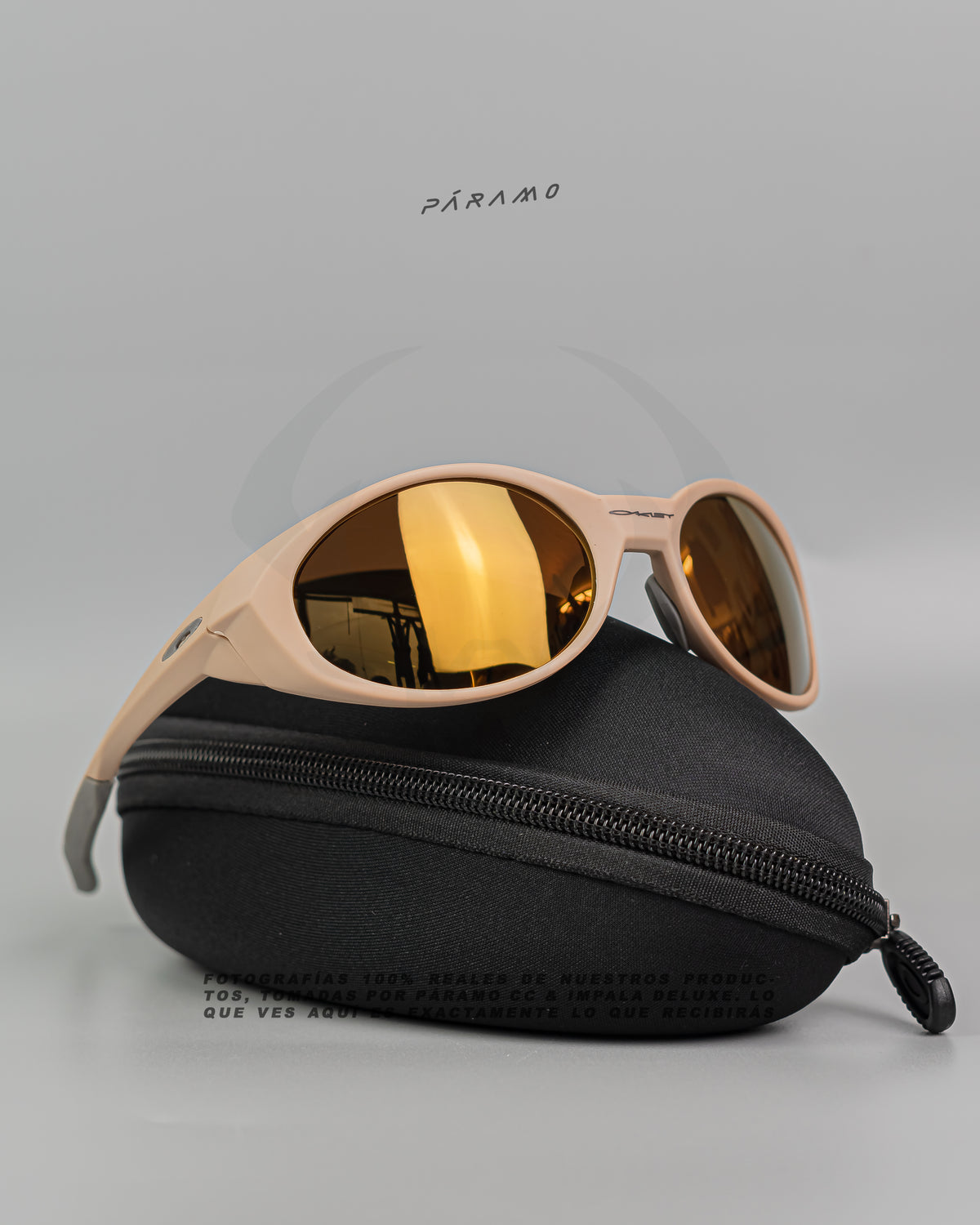 Gafas EYE JACKET CREMA DORADO