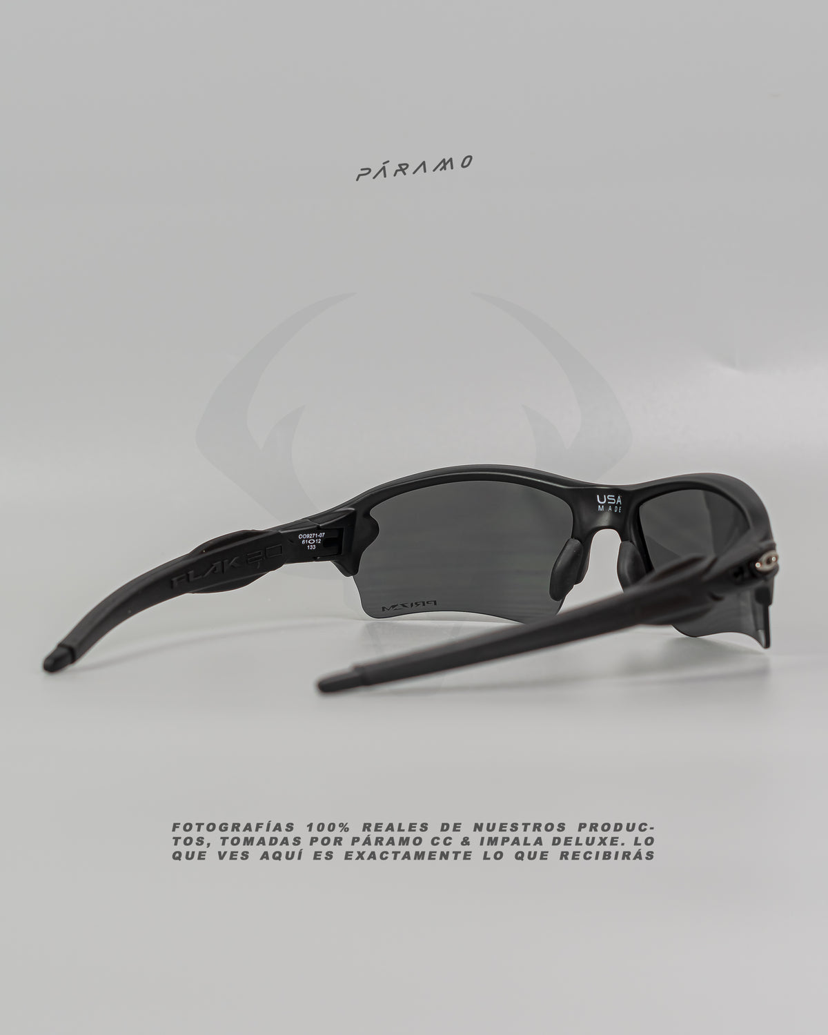 GAFAS  FLAK NEGRO  UV400
