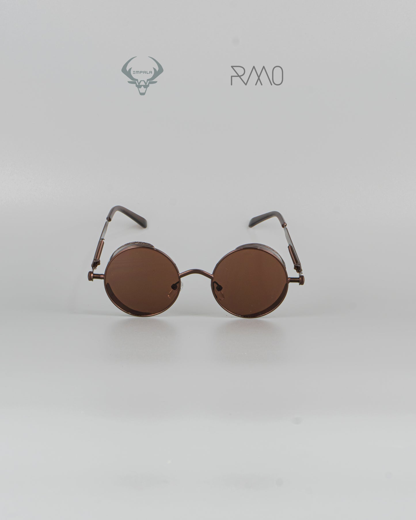 GAFAS VINTAGE BRONCE REDONDO  Uv400