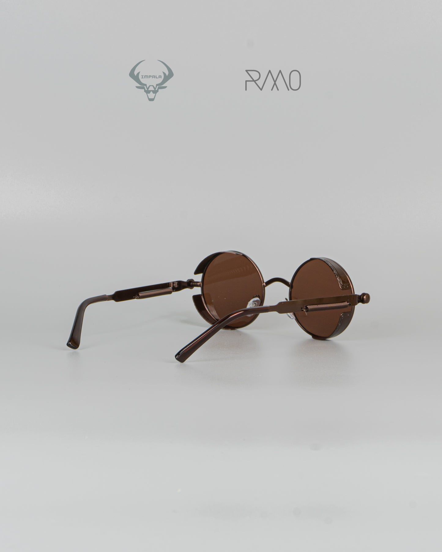 GAFAS VINTAGE BRONCE REDONDO  Uv400