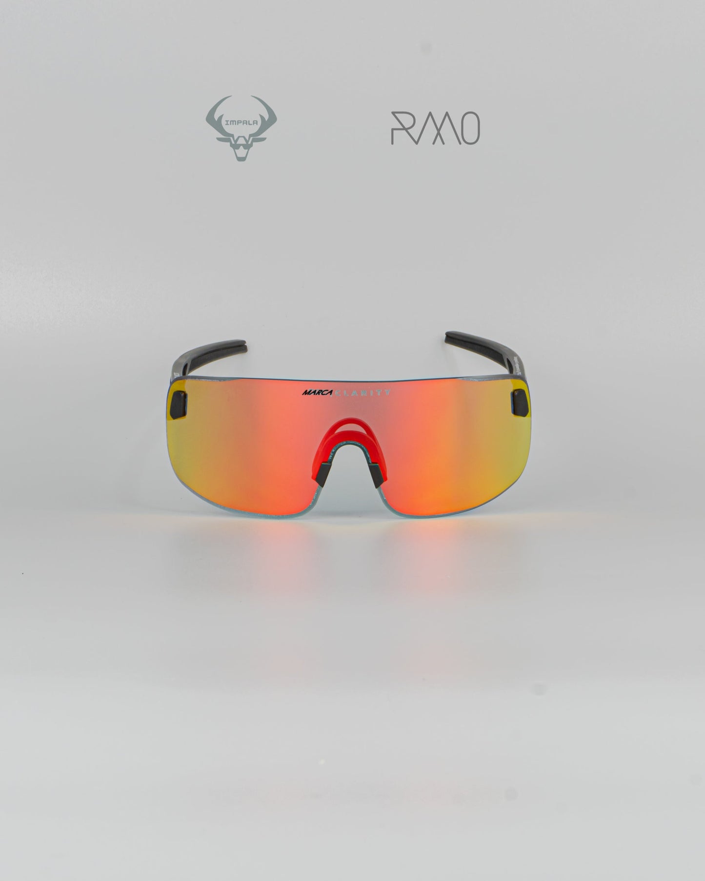 Gafas Elicit  negras 3 lentes rojo Uv400