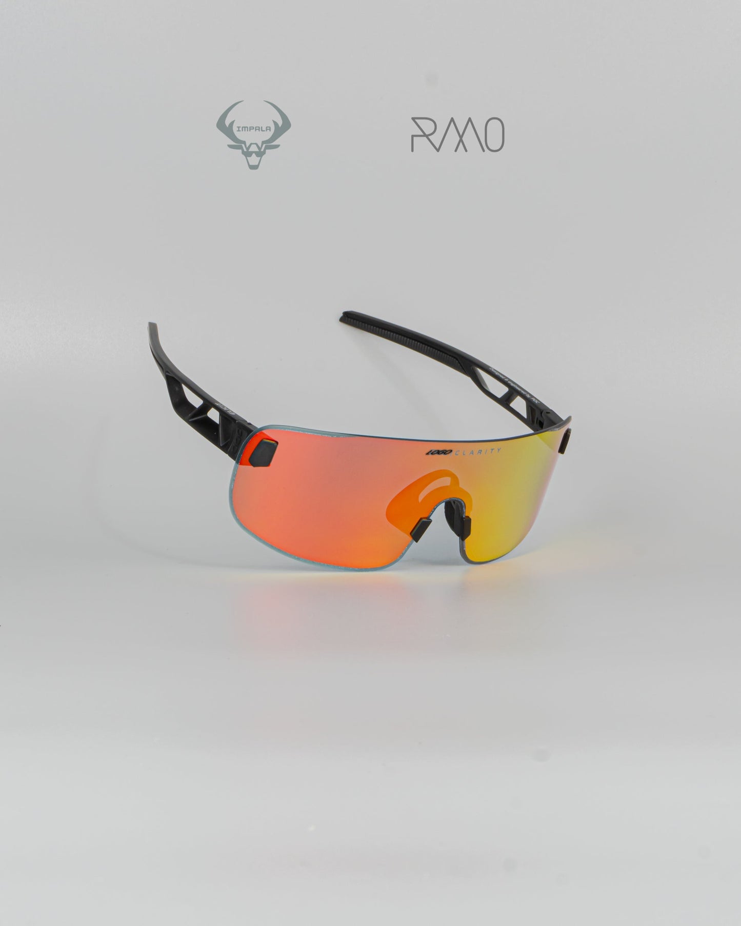 Gafas Elicit  negras 3 lentes rojo Uv400
