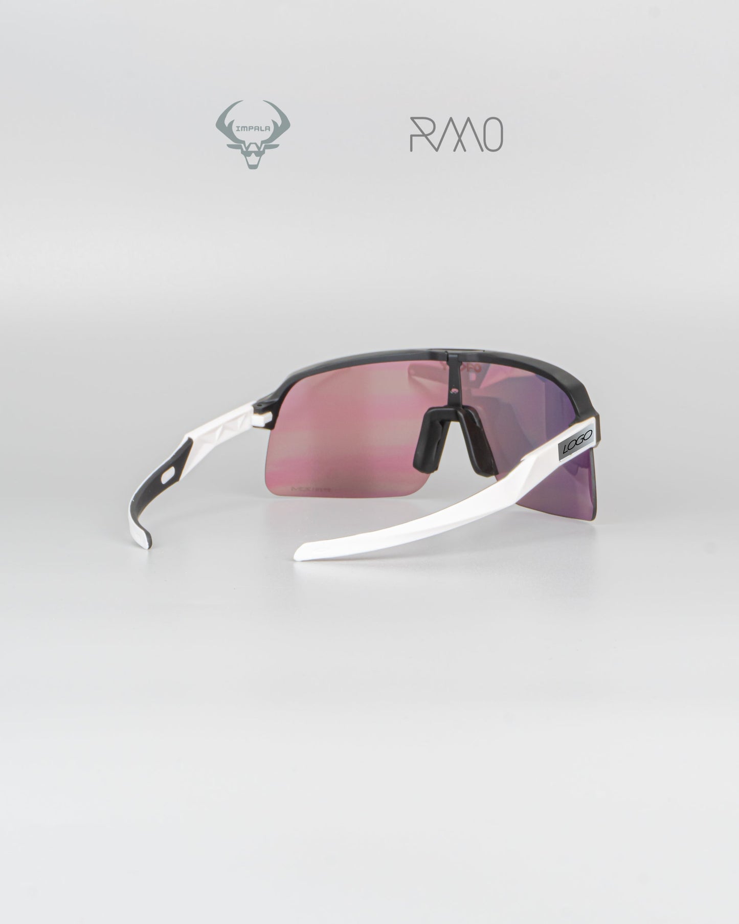 Gafas sutro lite  blanco negro rojo  3 lentes Uv400